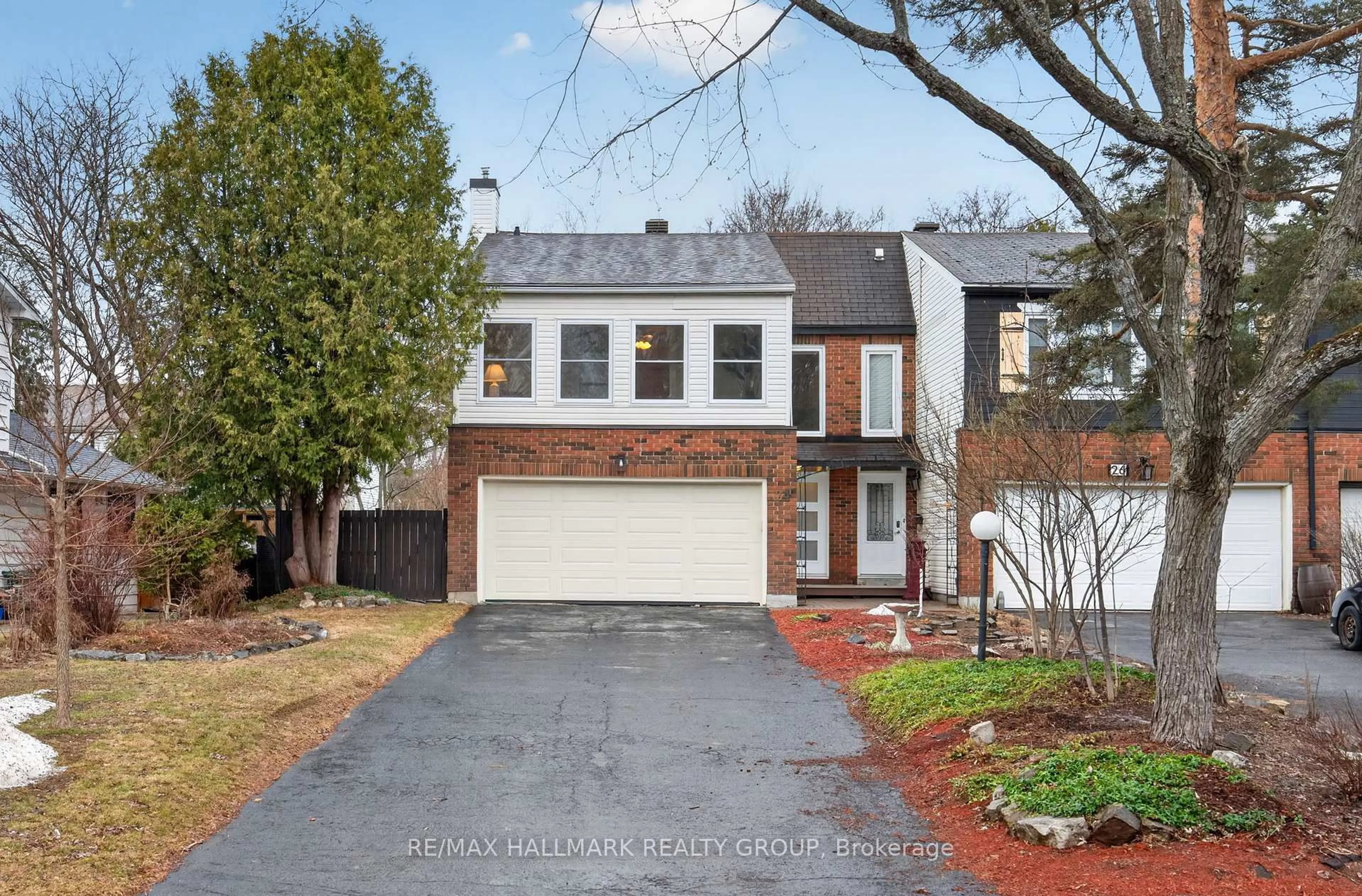 Home with brick exterior material, street for 24 Hobart Cres, Ottawa Ontario K2H 5S4