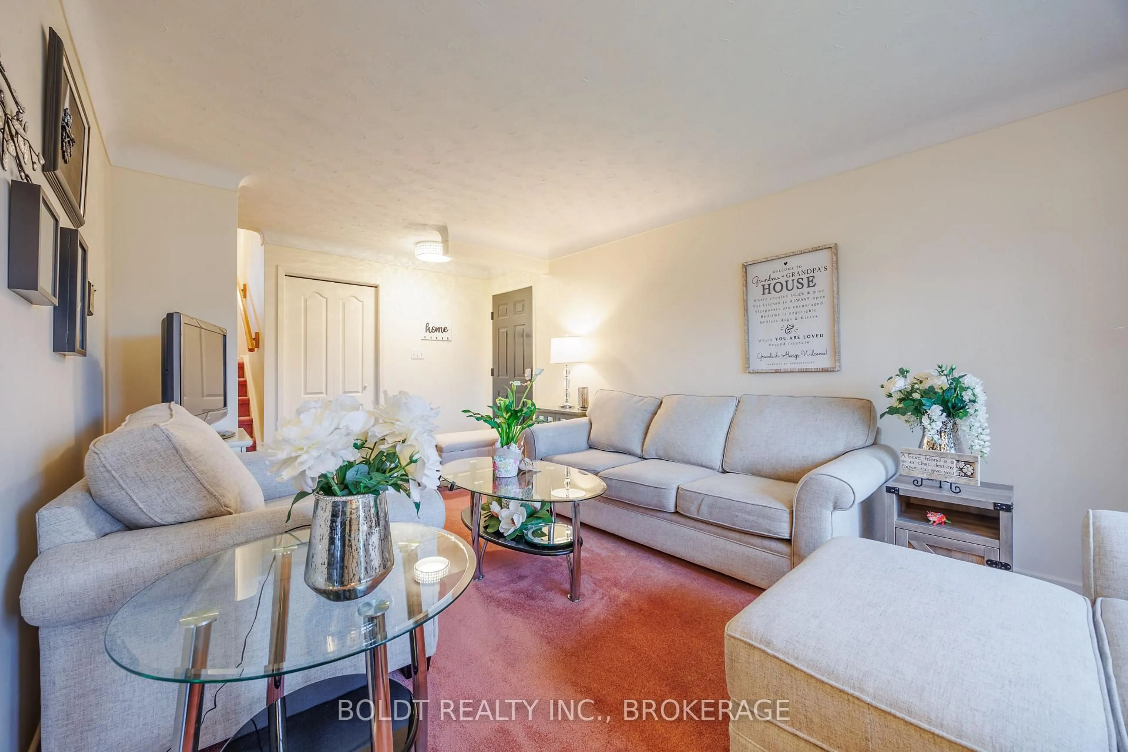 Living room with furniture, unknown for 23 Acadia Cres, St. Catharines Ontario L2P 1H7