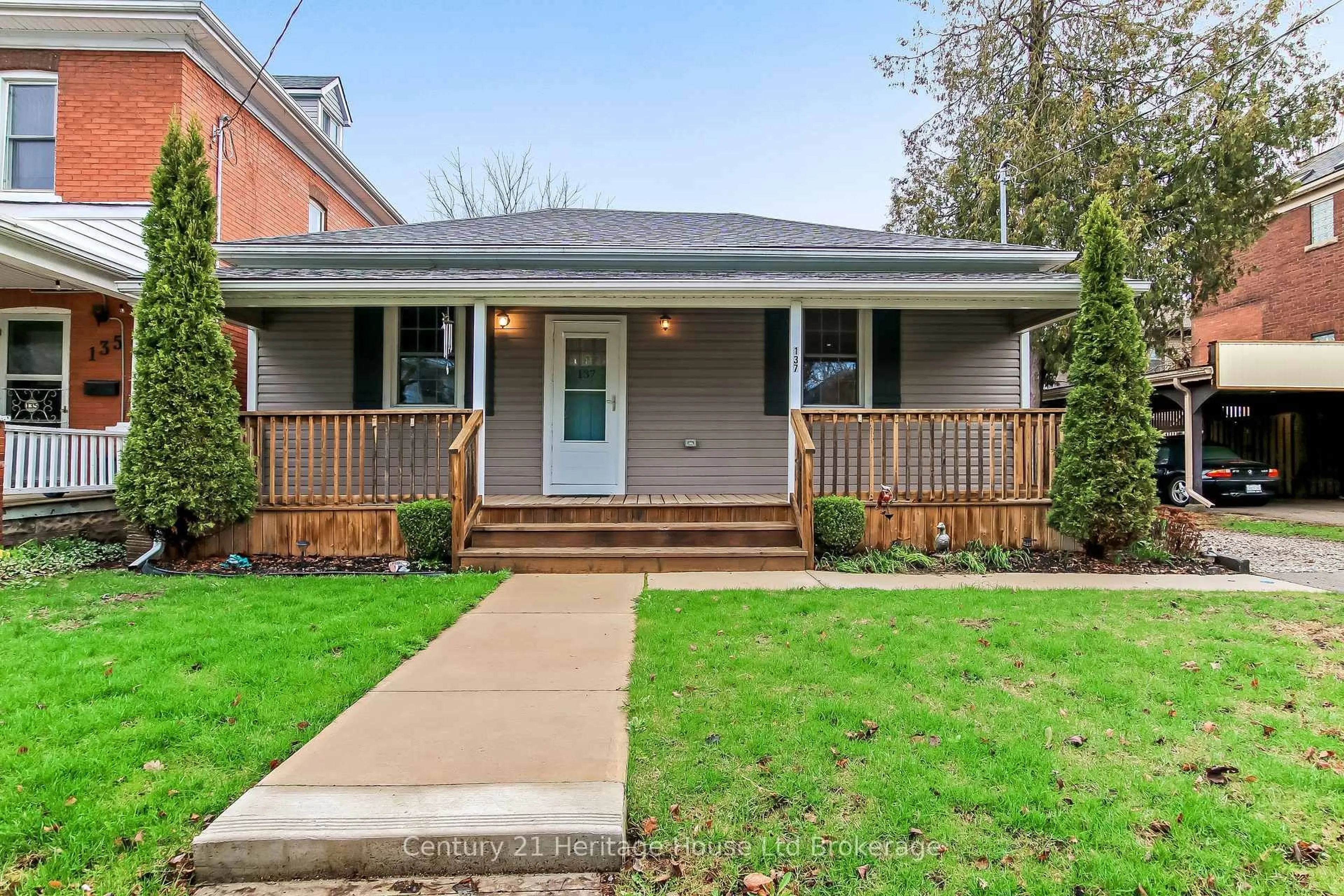 Home with brick exterior material, street for 137 Wonham St, Ingersoll Ontario N5C 2Y9