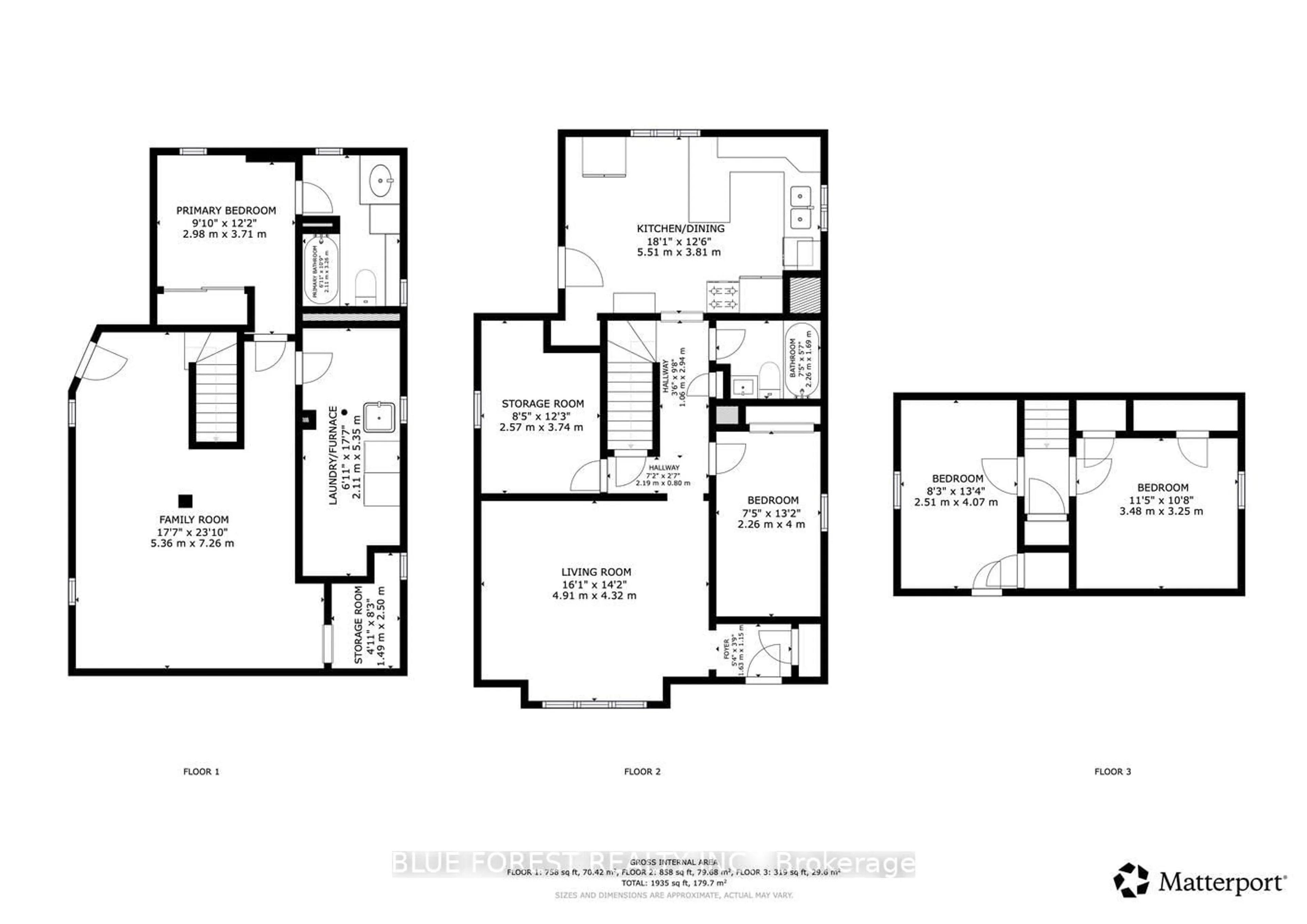Floor plan for 1220 Wilton Ave, London East Ontario N5W 2G8