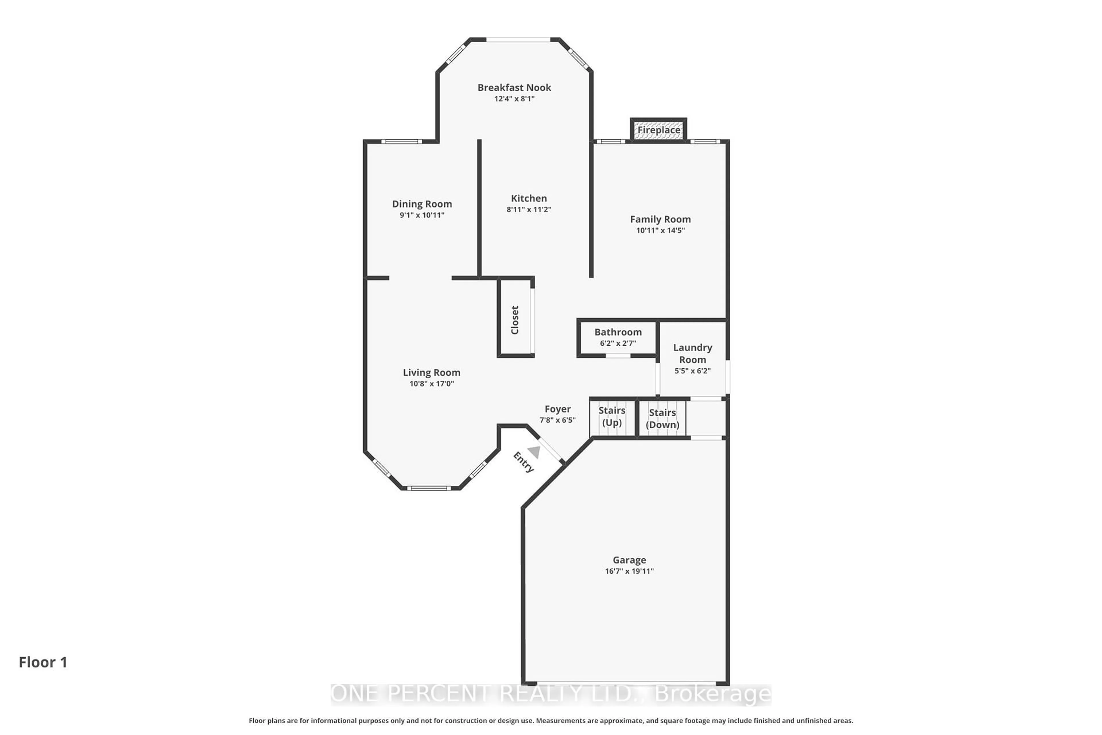 Floor plan for 1570 Champneuf Dr, Ottawa Ontario K1C 6B5