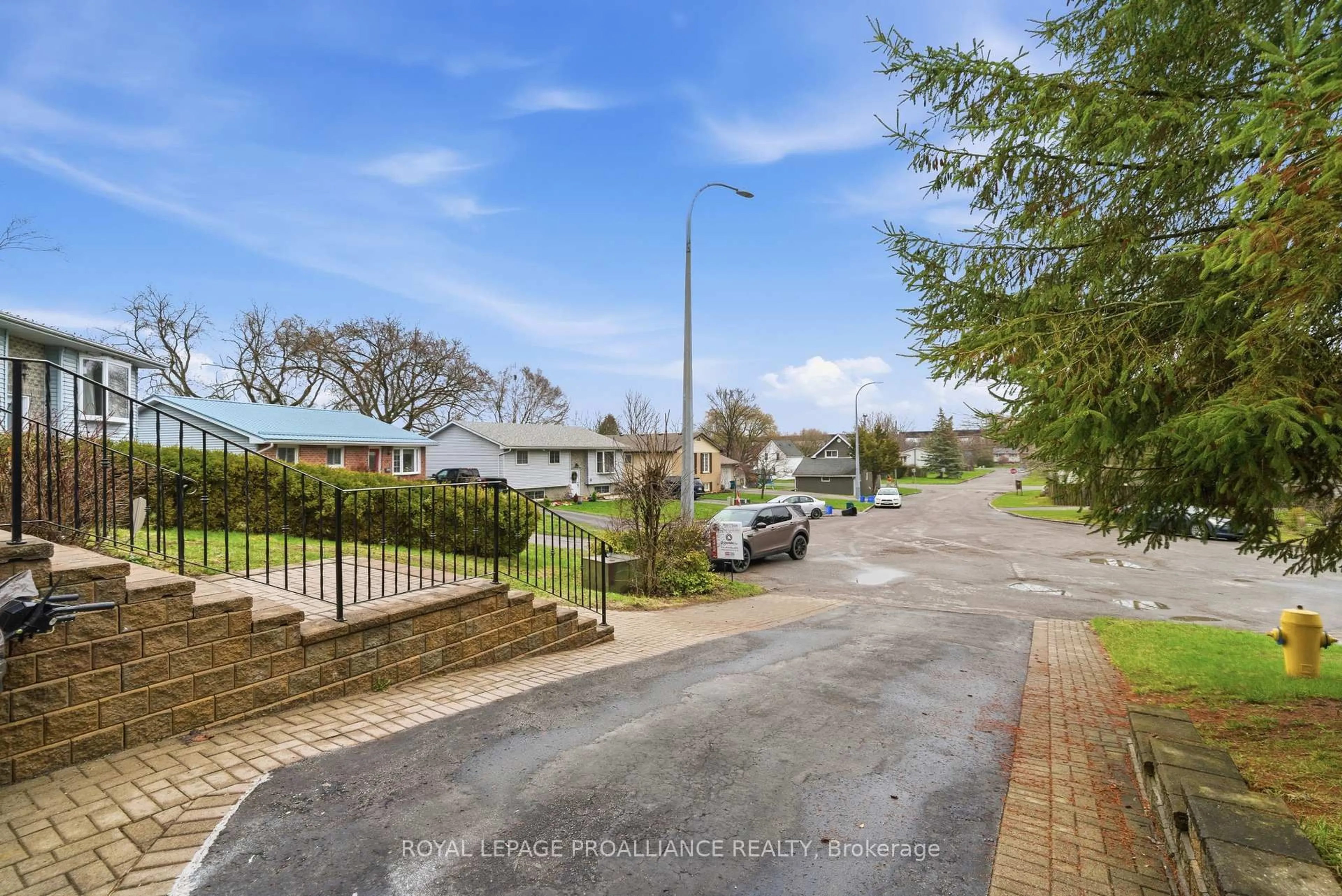 A pic from outside/outdoor area/front of a property/back of a property/a pic from drone, street for 19 Allore Ave, Quinte West Ontario K8V 6K2