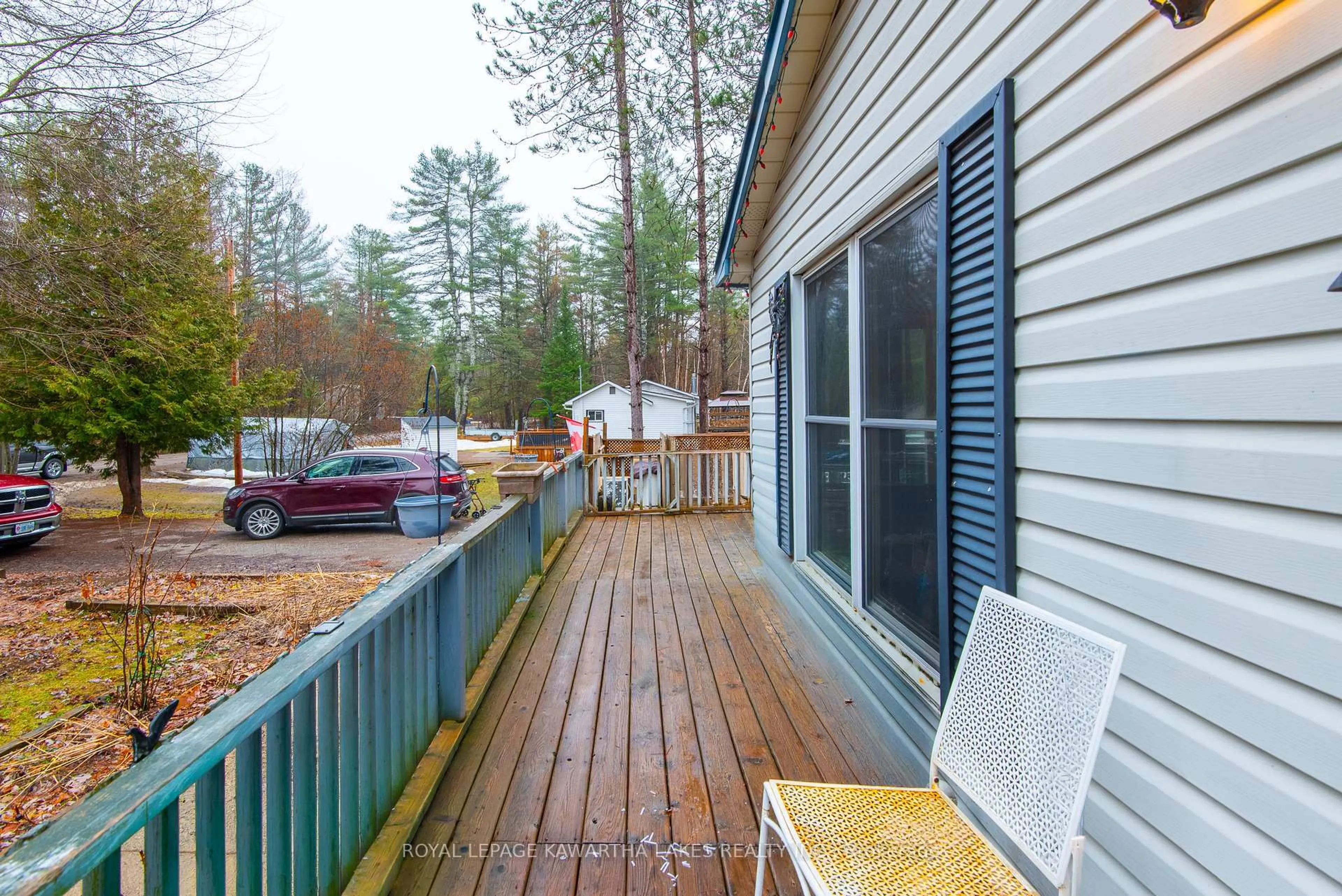 Patio, water/lake/river/ocean view for 15 Benson Blvd, Kawartha Lakes Ontario K0M 1K0