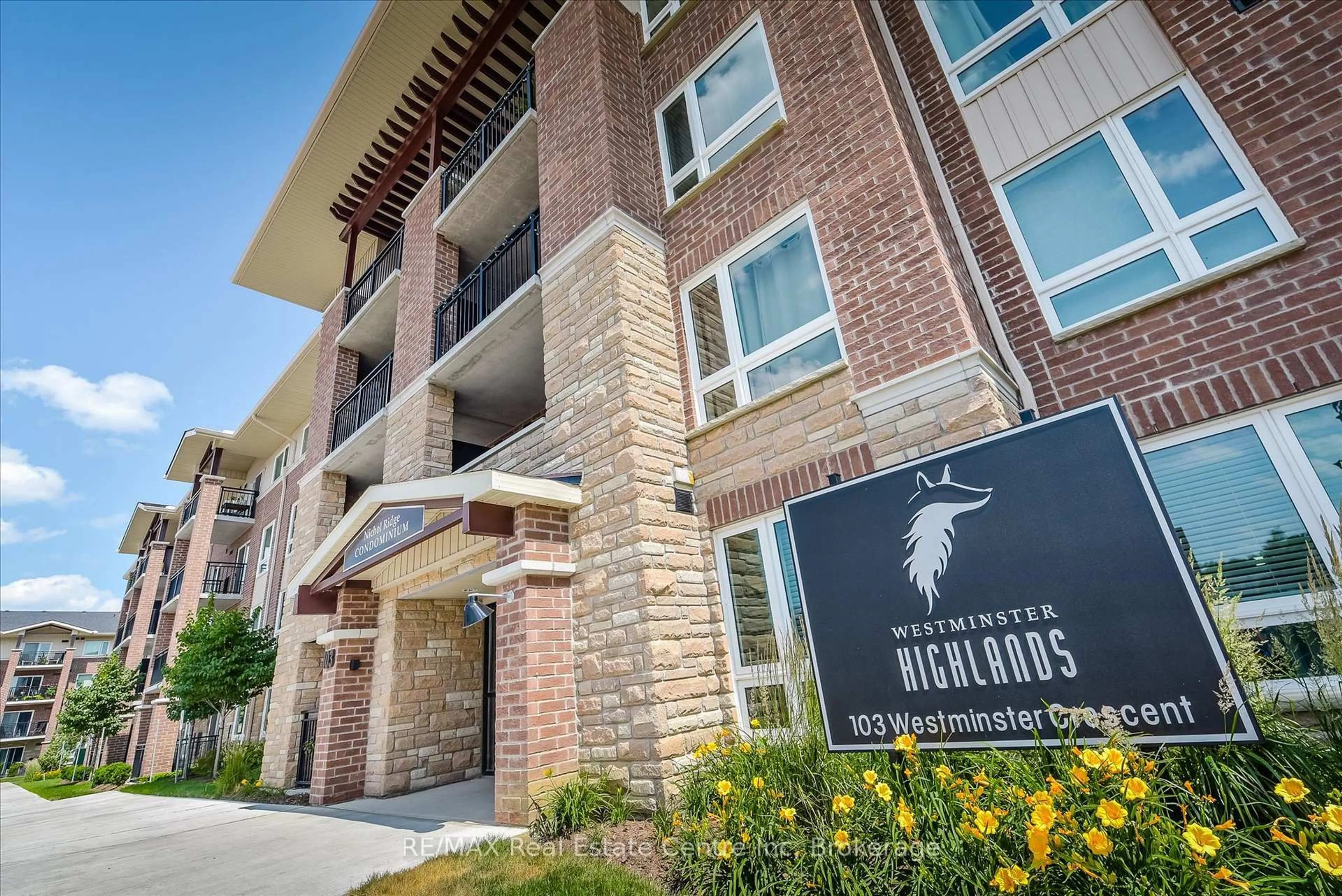 Home with brick exterior material, building for 103 Westminster Cres #409, Centre Wellington Ontario N1M 0C6