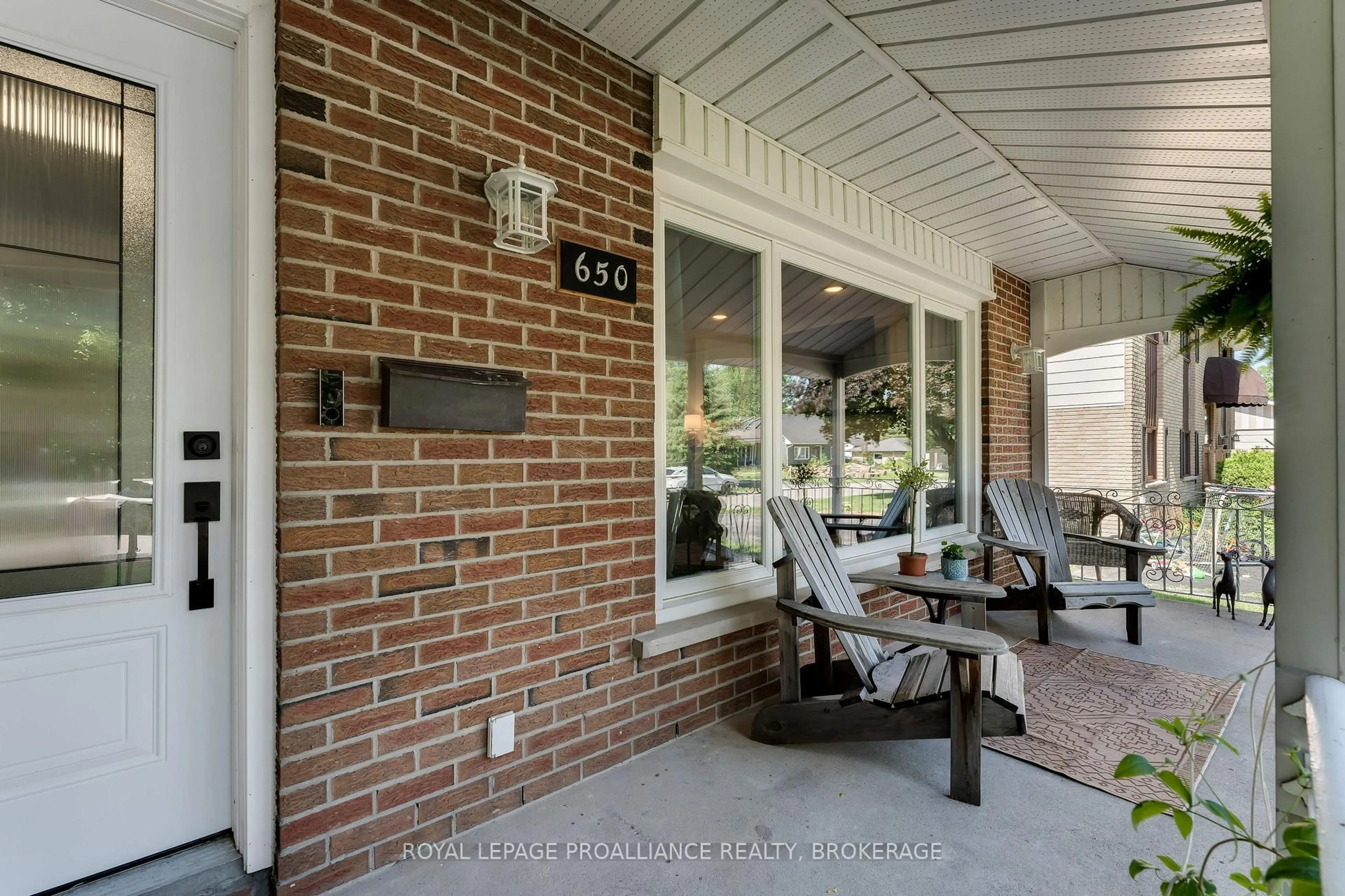 Home with brick exterior material, street for 650 Steel St, Gananoque Ontario K7G 2E5