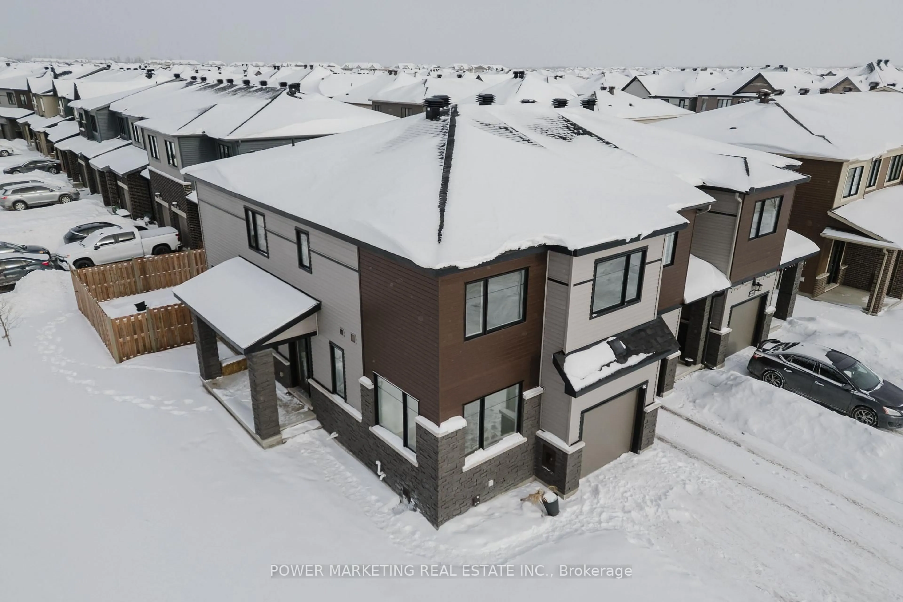 A pic from outside/outdoor area/front of a property/back of a property/a pic from drone, unknown for 339 BLOSSOM PASS Terr, Ottawa Ontario K4A 5P2