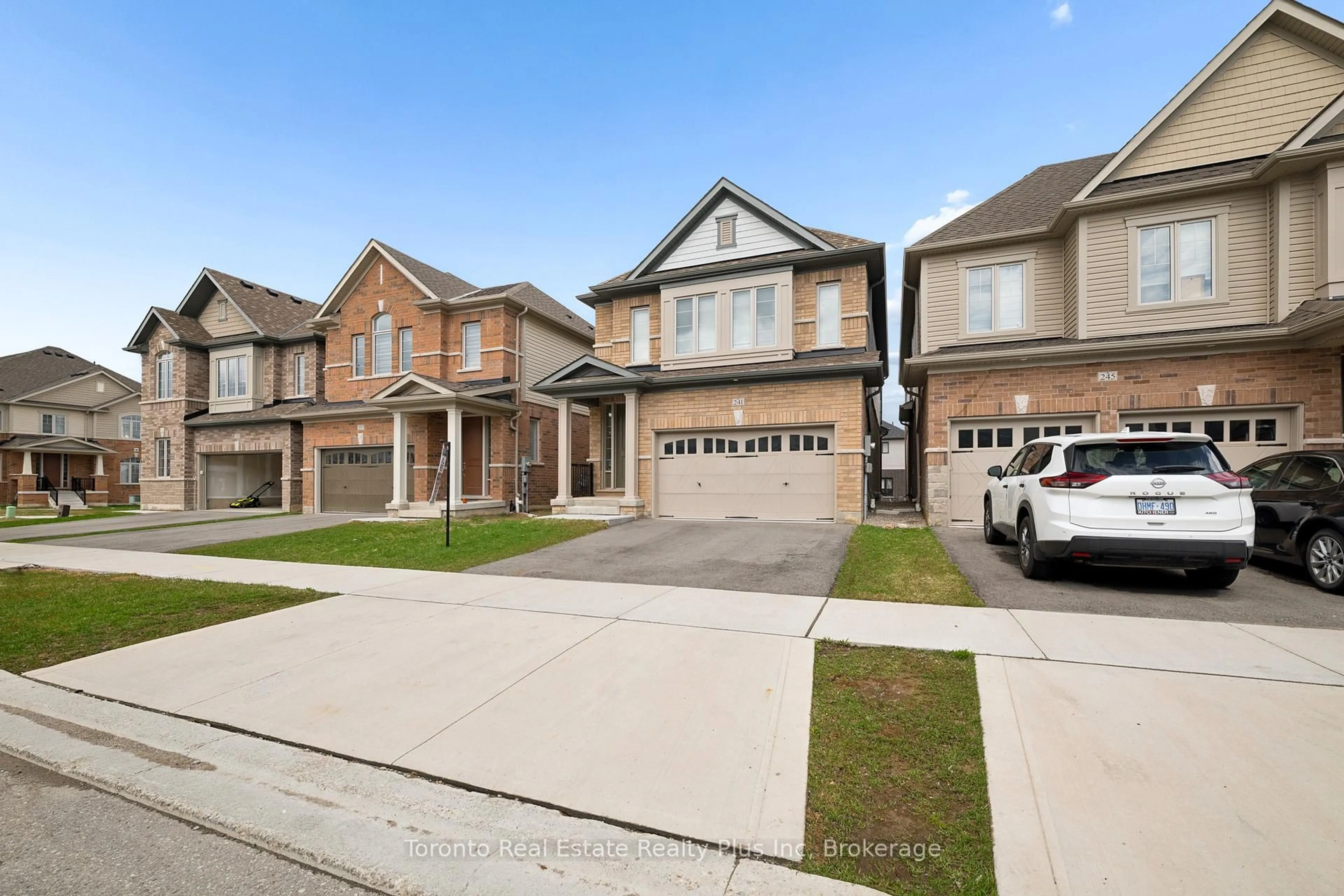 Home with brick exterior material, street for 241 Broadacre Dr, Kitchener Ontario N2R 0S6