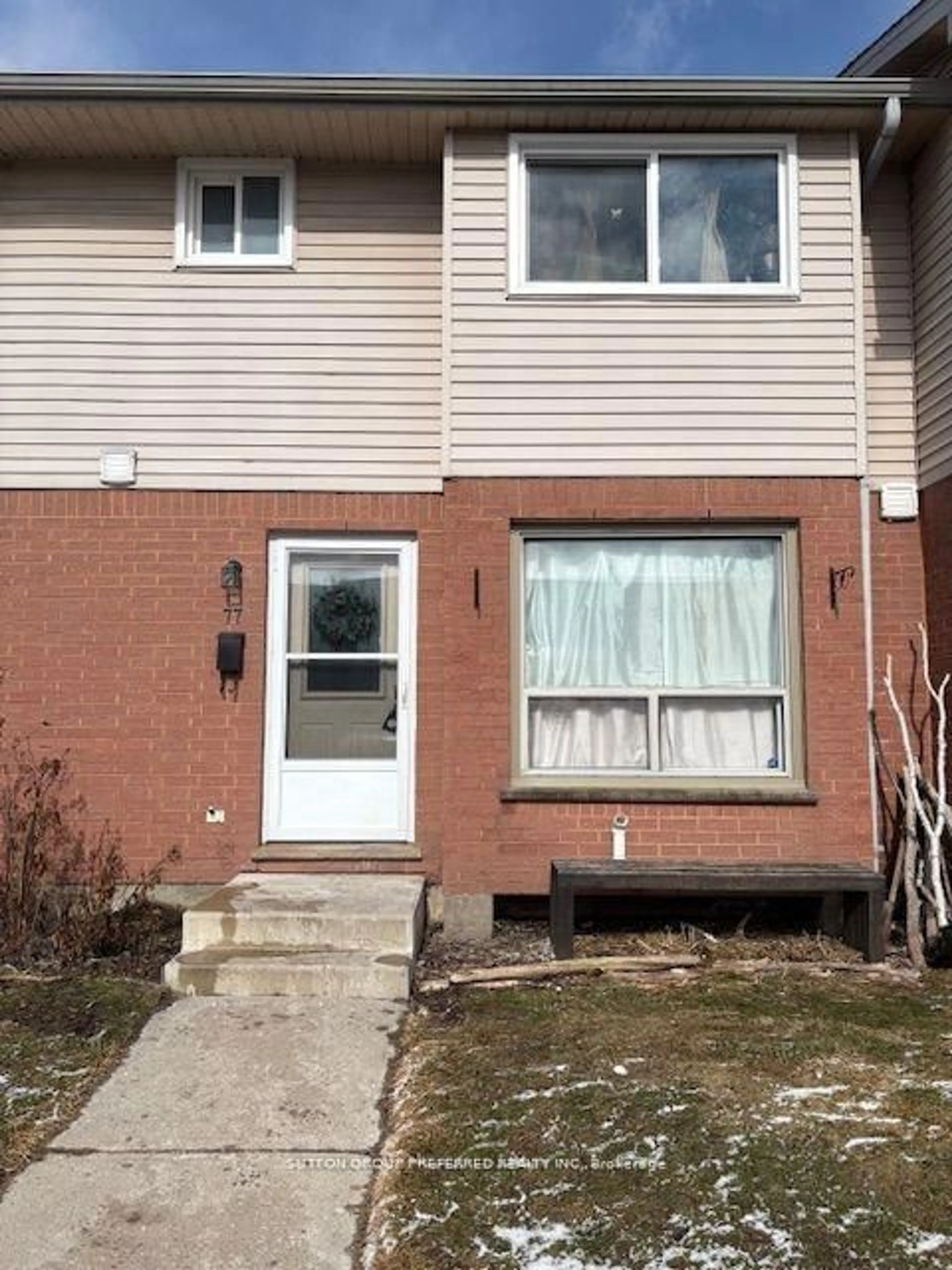 Home with brick exterior material, street for 595 Third St #77, London East Ontario N5V 4A1