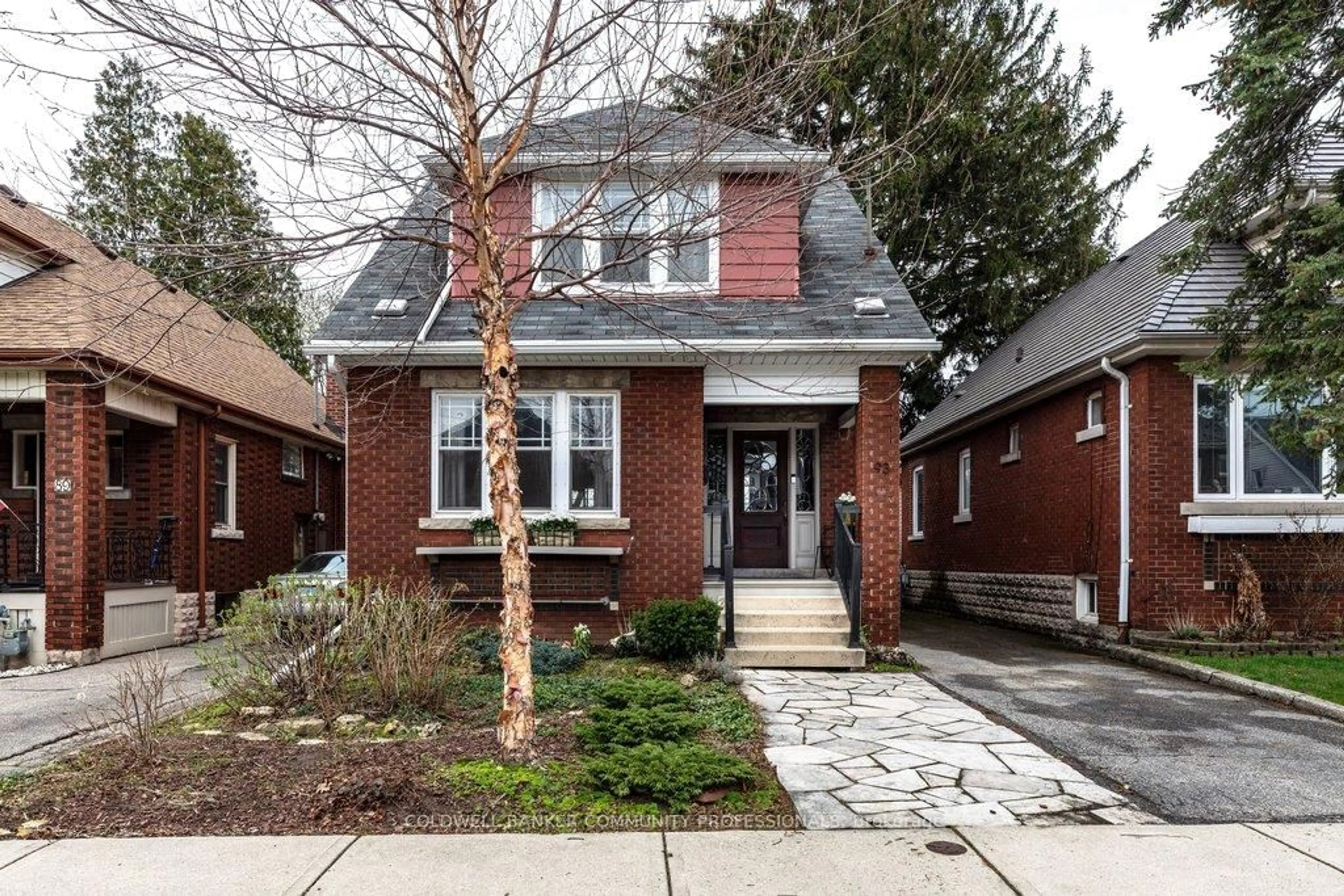 Home with brick exterior material, street for 93 Houghton Ave, Hamilton Ontario L8K 2M9