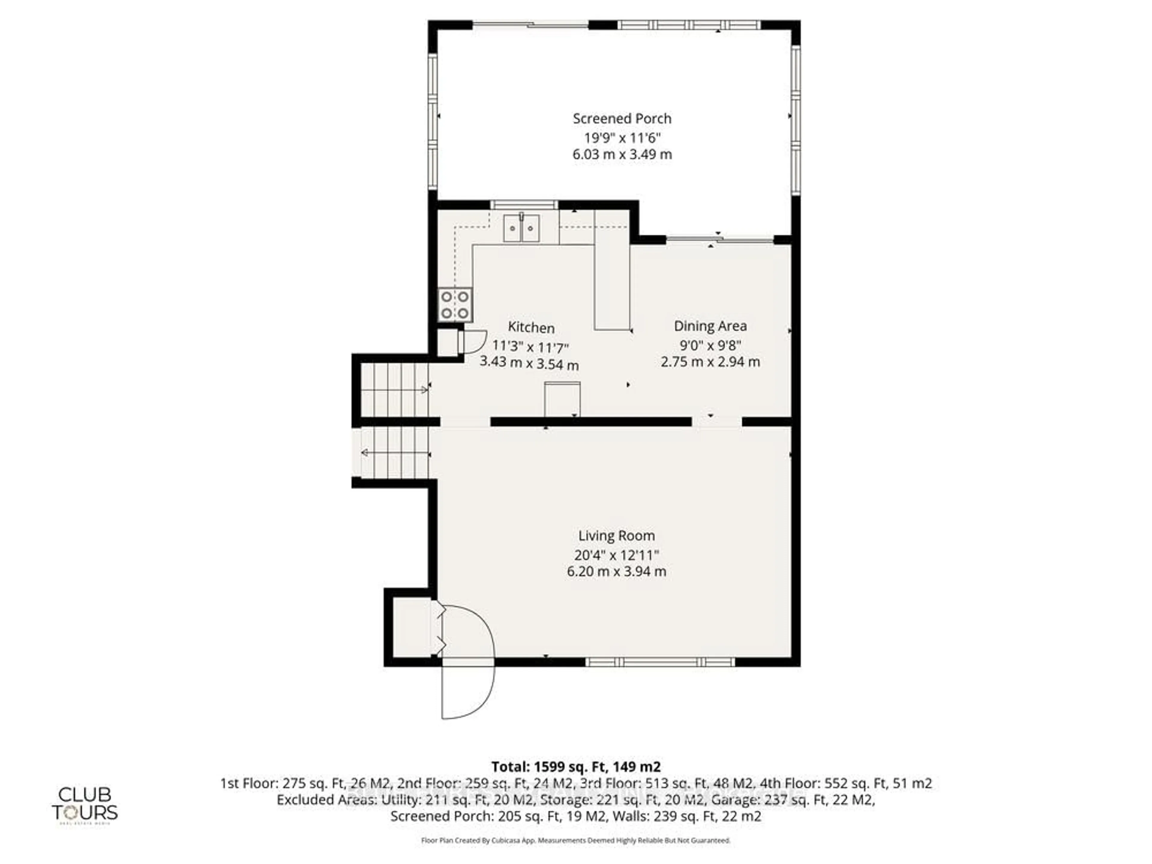 Floor plan for 1668 Hamilton Rd, London East Ontario N6M 1G4