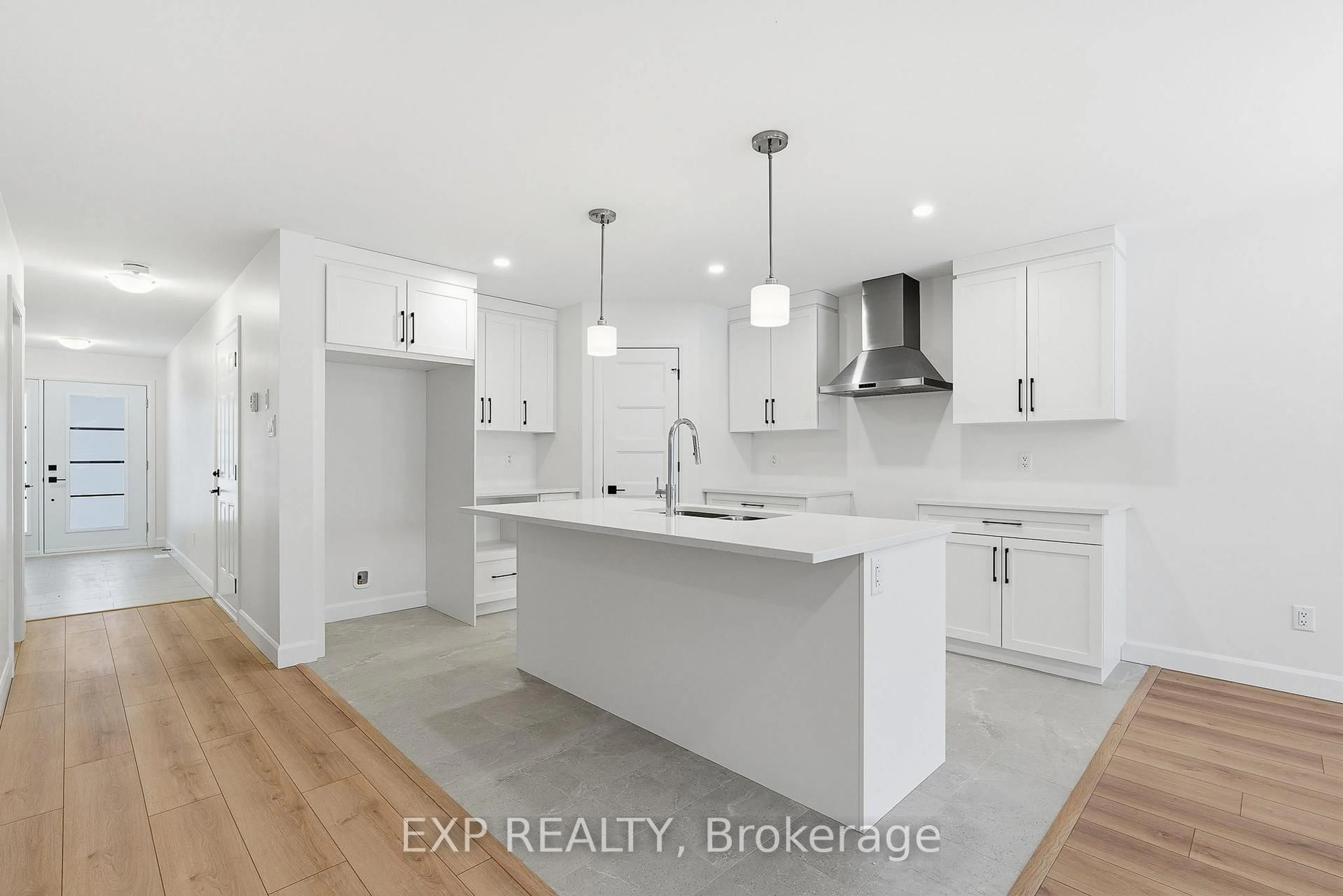 Open concept kitchen, ceramic/tile floor for 109 Lorie St, The Nation Ontario K0A 2M0