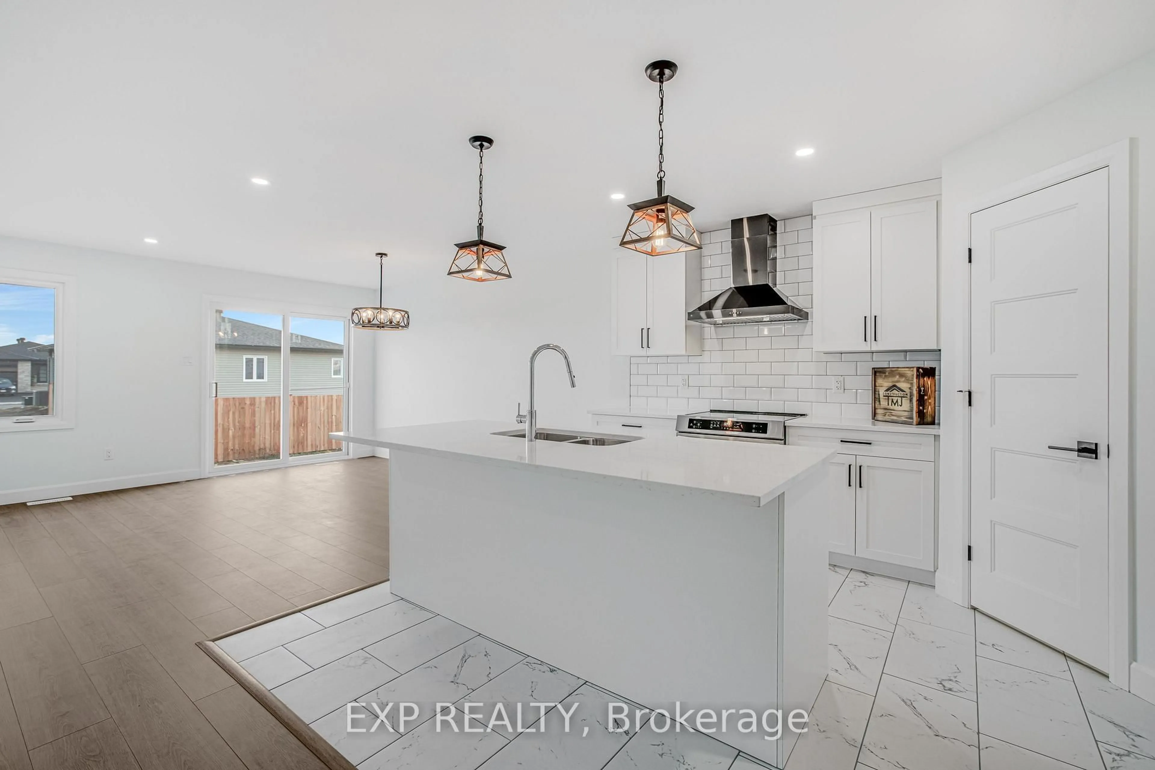 Open concept kitchen, ceramic/tile floor for 115 Lorie St, The Nation Ontario K0A 2M0