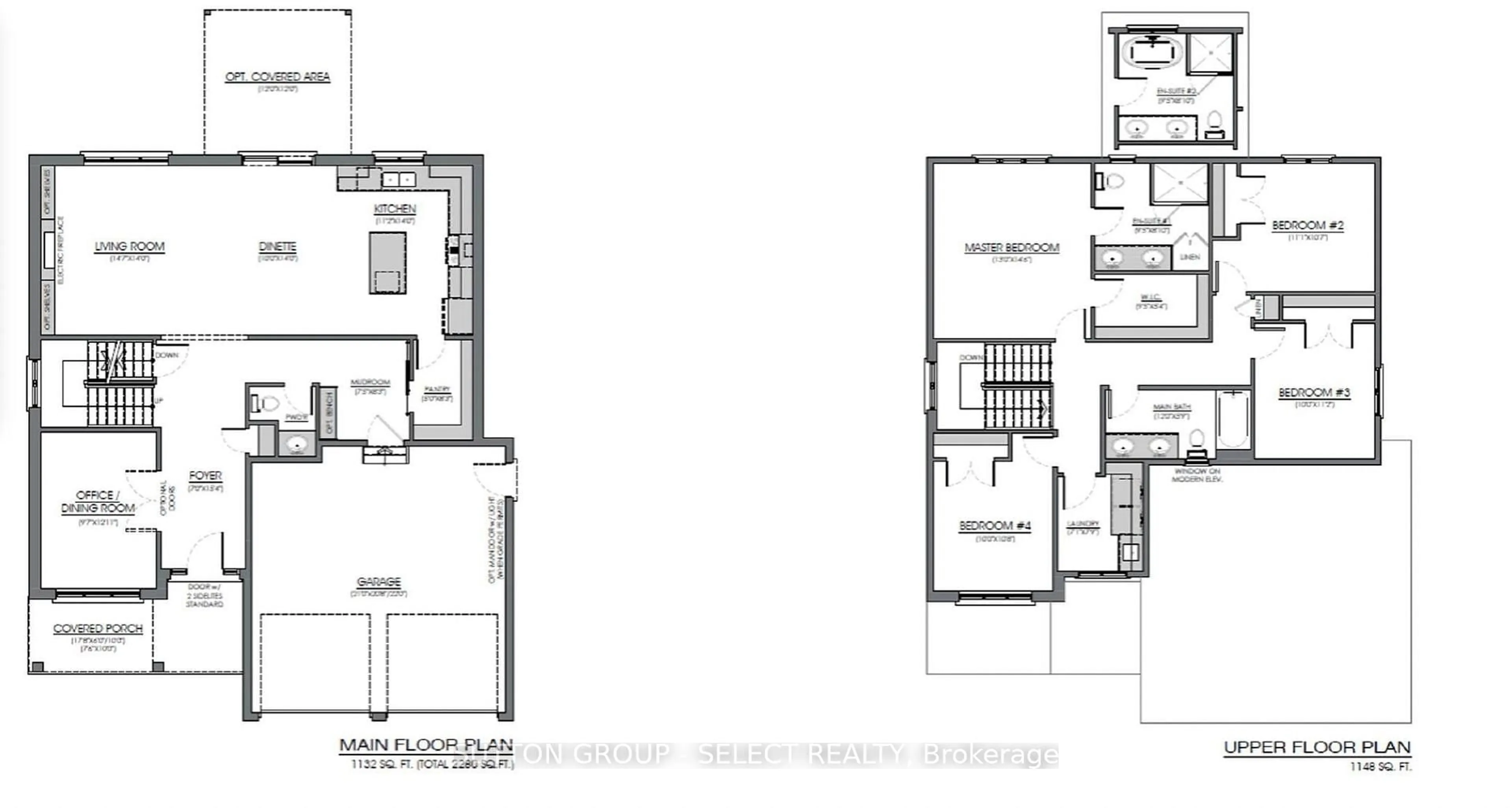 Floor plan for LOT 62 WOODLAND Walk, Southwold Ontario N5P 3T2