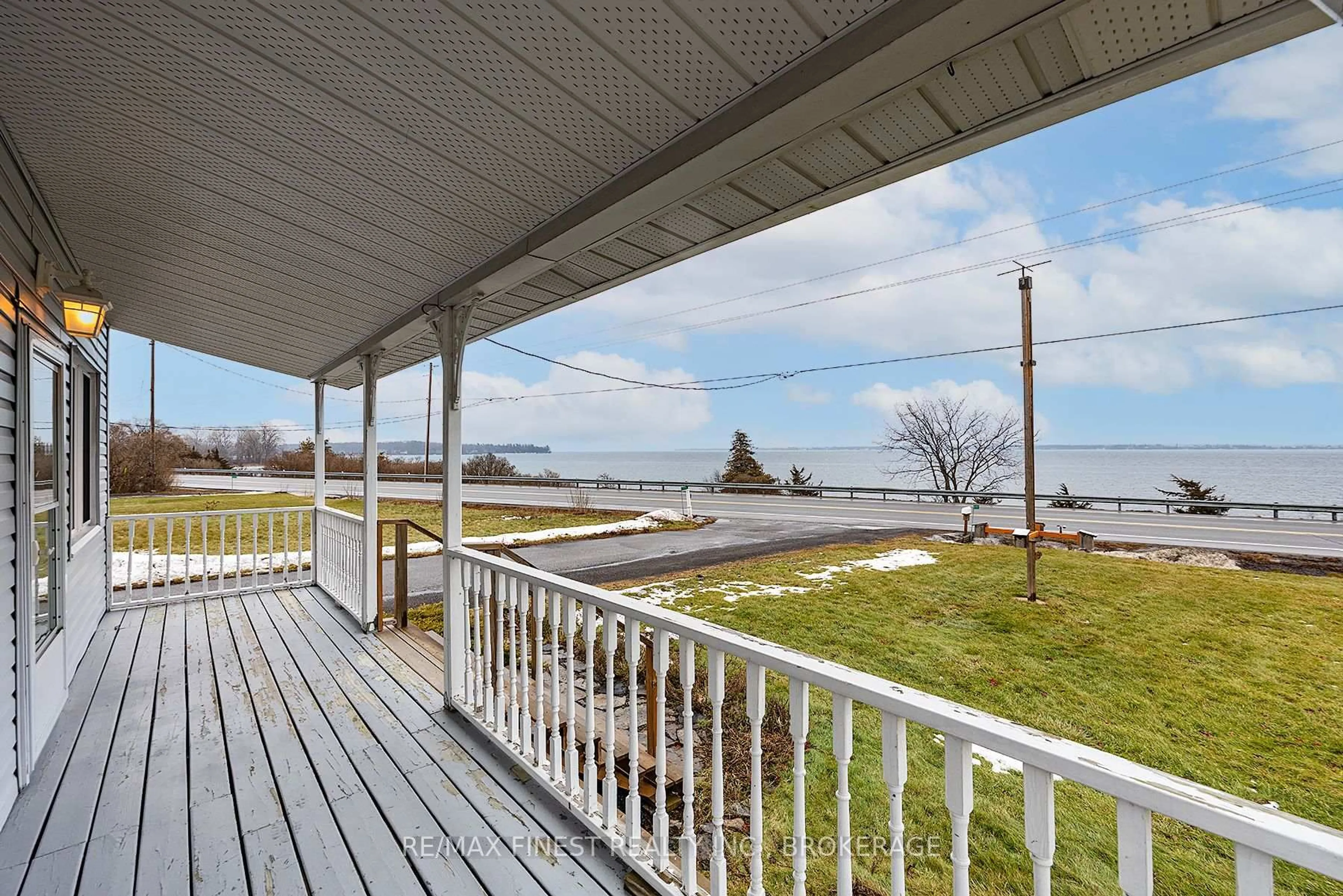 Patio, water/lake/river/ocean view for 5157 Bath Rd, Bath Ontario K0H 1G0