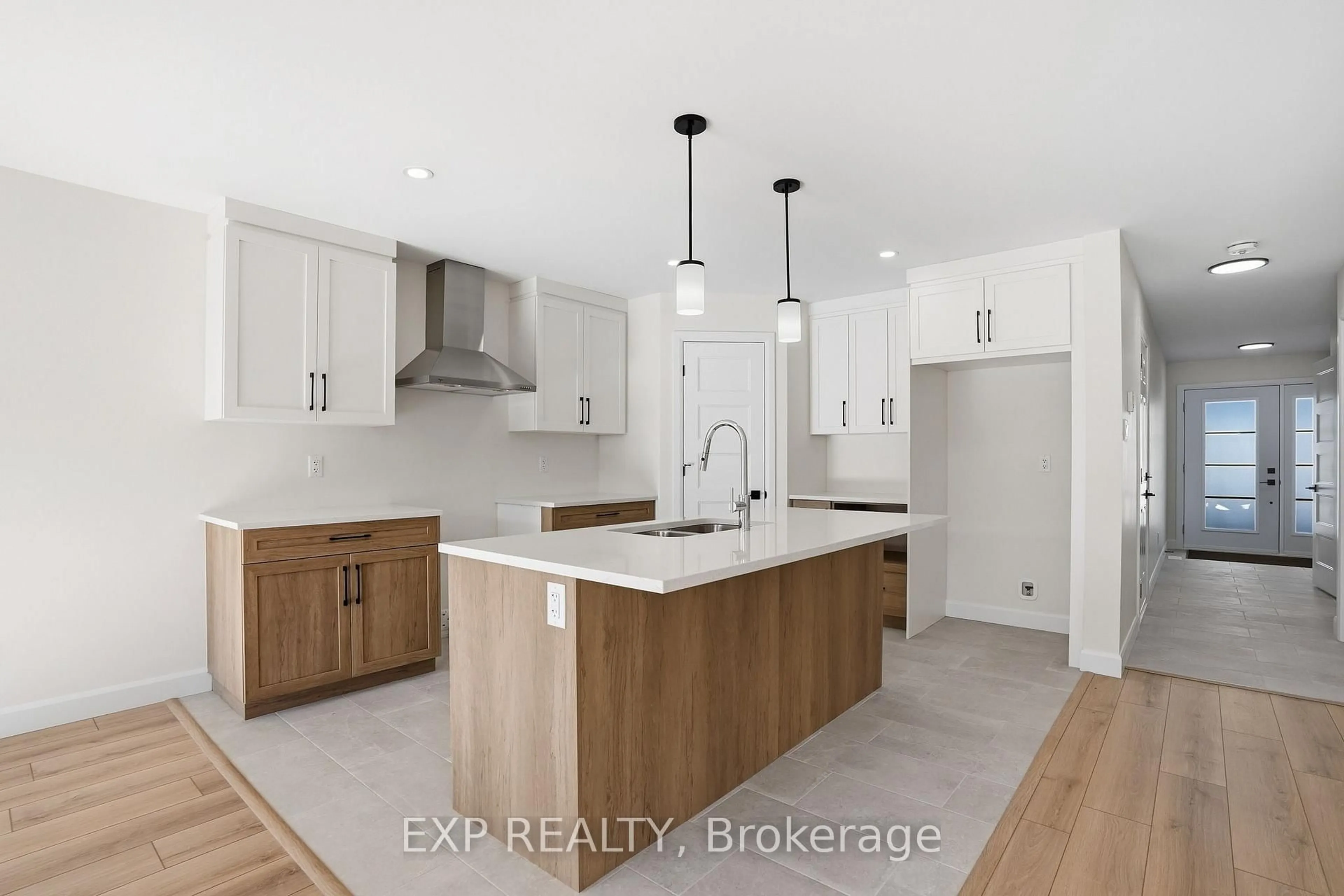Open concept kitchen, ceramic/tile floor for 119 Lorie St, The Nation Ontario K0A 2M0