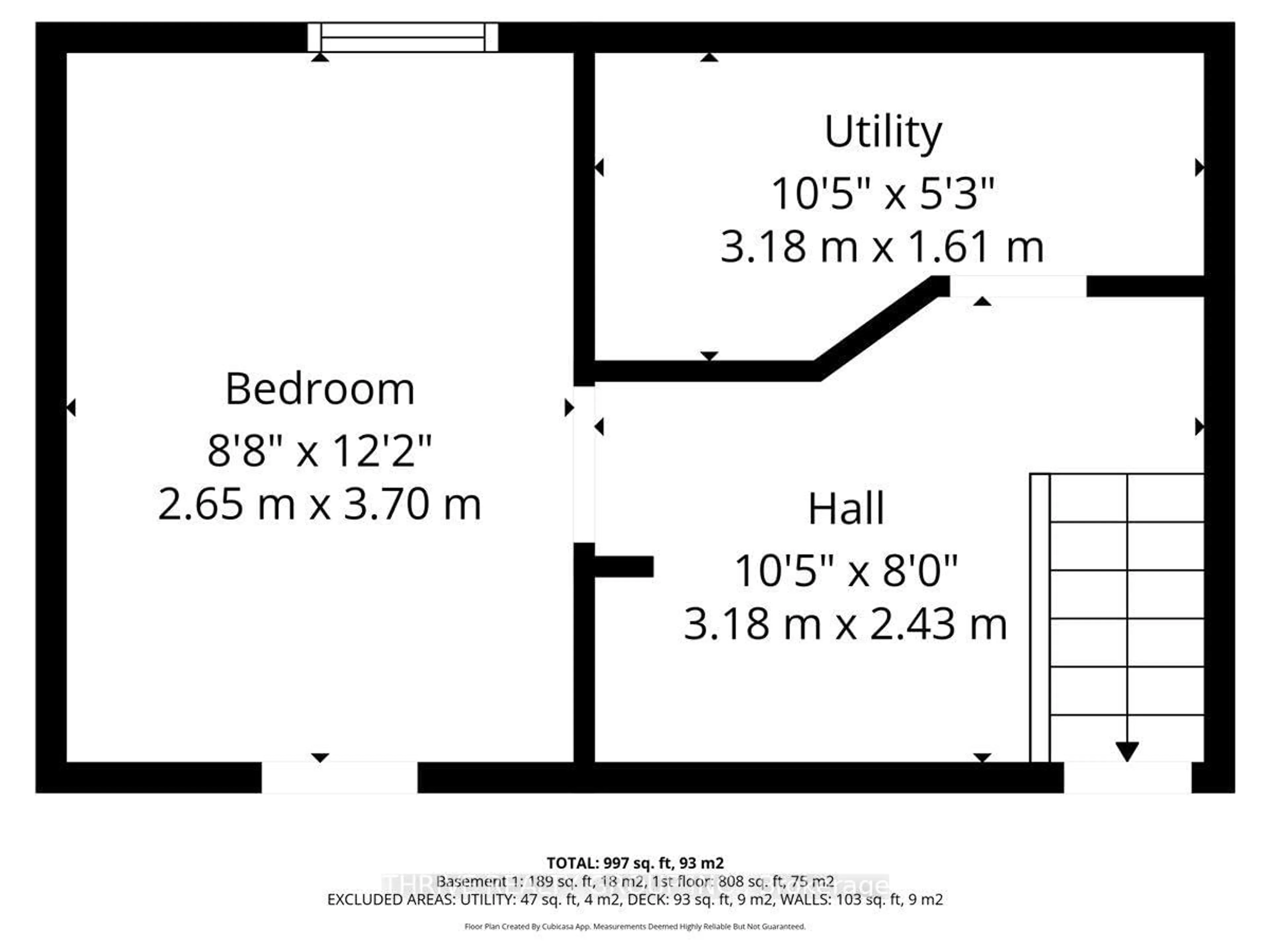 Floor plan for 155 Gammage St, London East Ontario N5Y 2B2