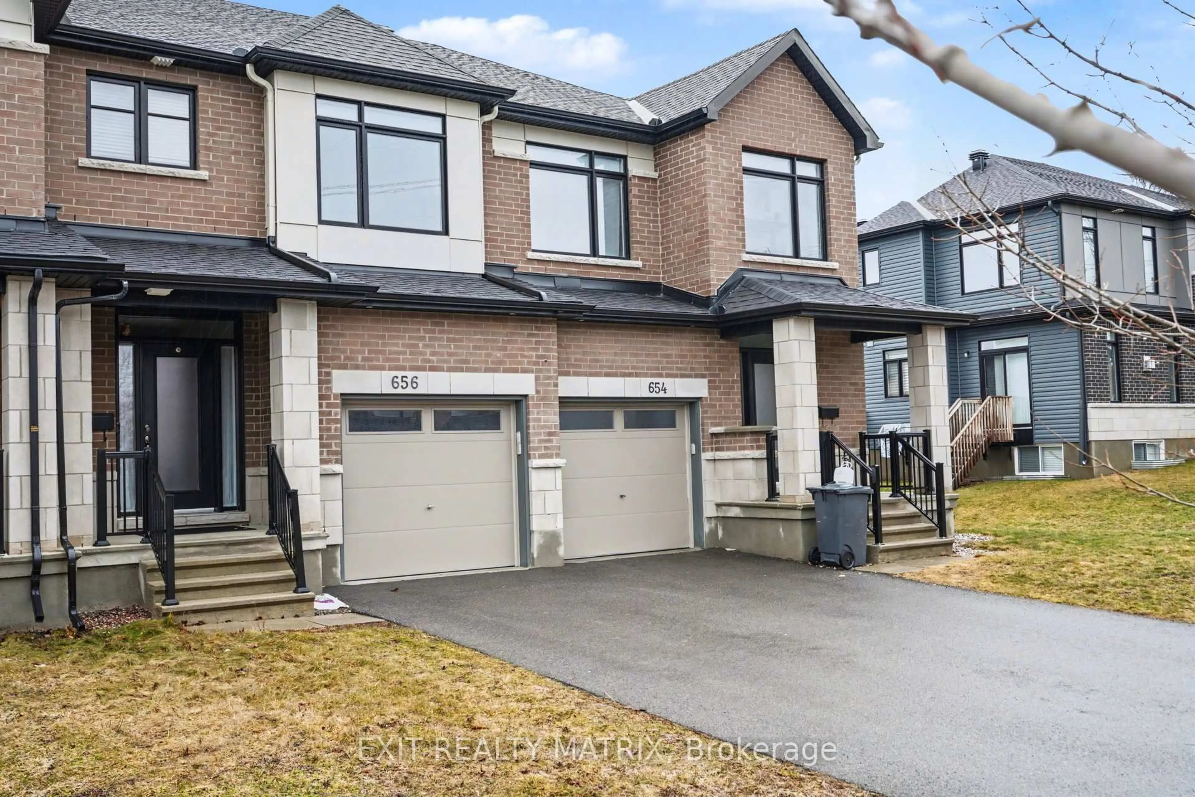 Home with brick exterior material, street for 656 Putney Cres, Ottawa Ontario K2S 2N7