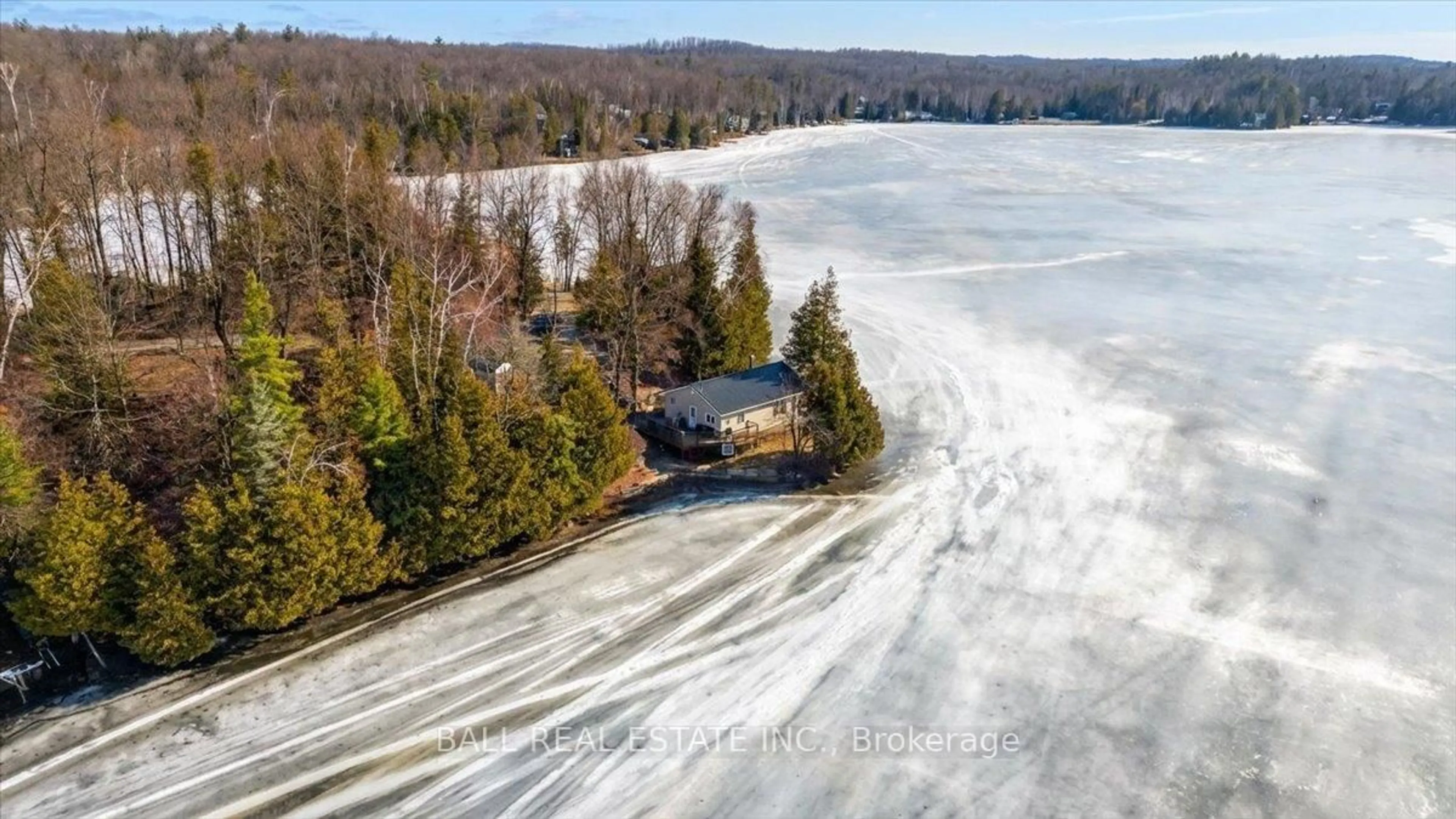 A pic from outside/outdoor area/front of a property/back of a property/a pic from drone, water/lake/river/ocean view for 92 Fire Route 59A, Havelock-Belmont-Methuen Ontario K0L 1Z0