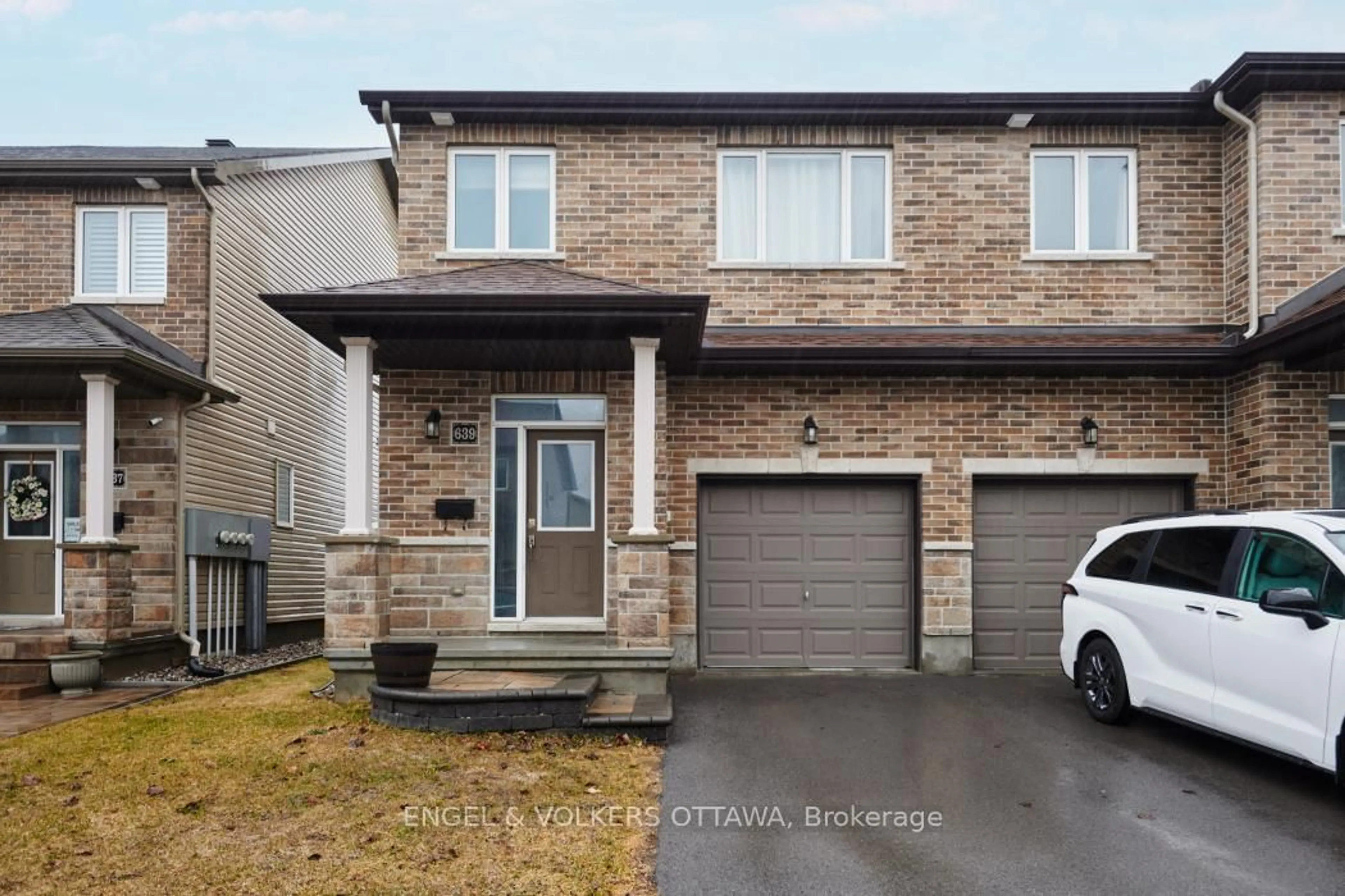 Home with brick exterior material, street for 639 Via Mattino Way, Ottawa Ontario K2J 6B9