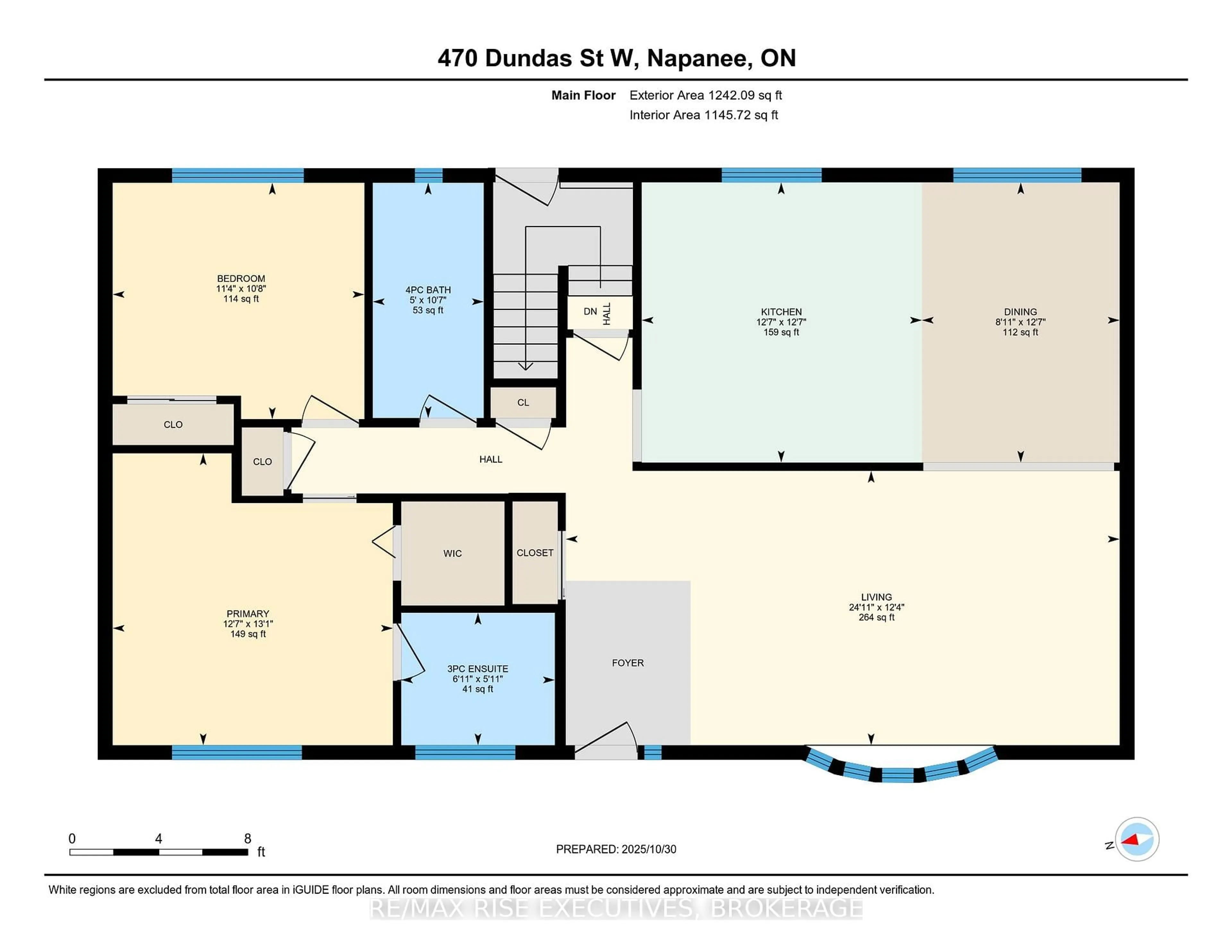 Floor plan for 470 Dundas St, Greater Napanee Ontario K7R 2C1