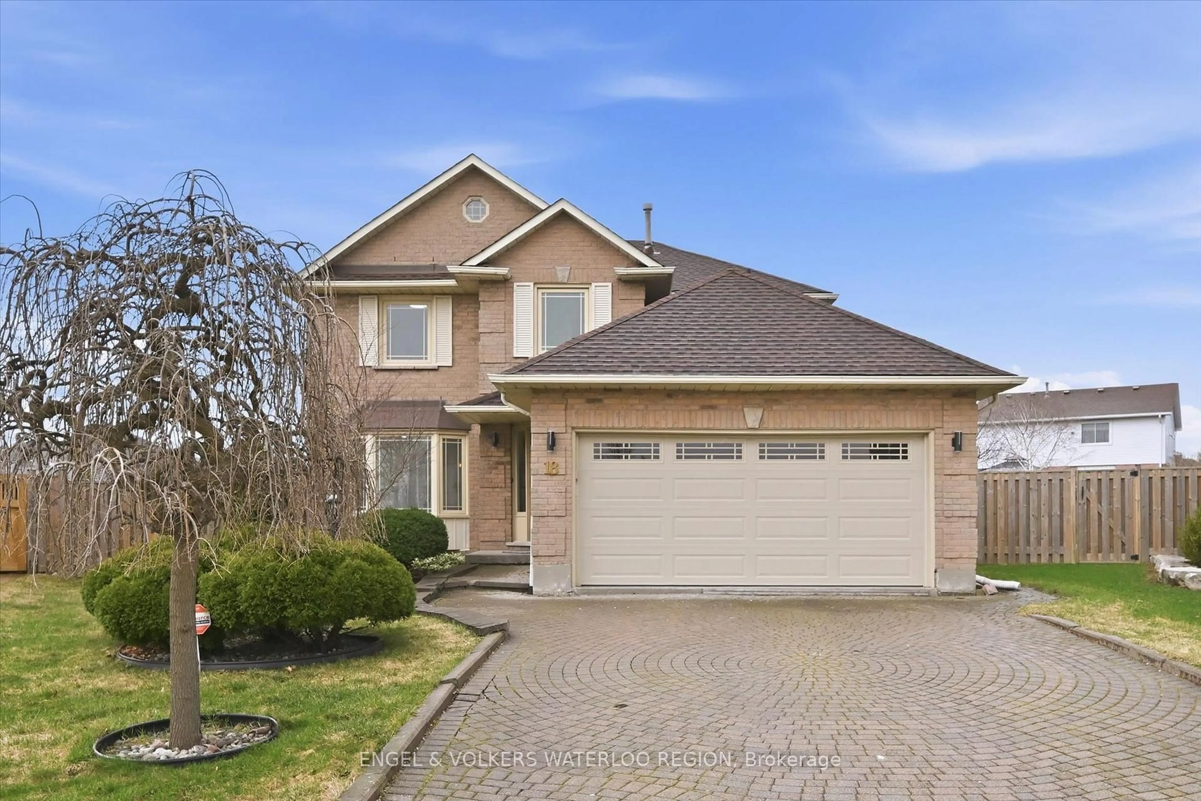 Home with brick exterior material, street for 18 Regal Dr, Hamilton Ontario L8W 2P4