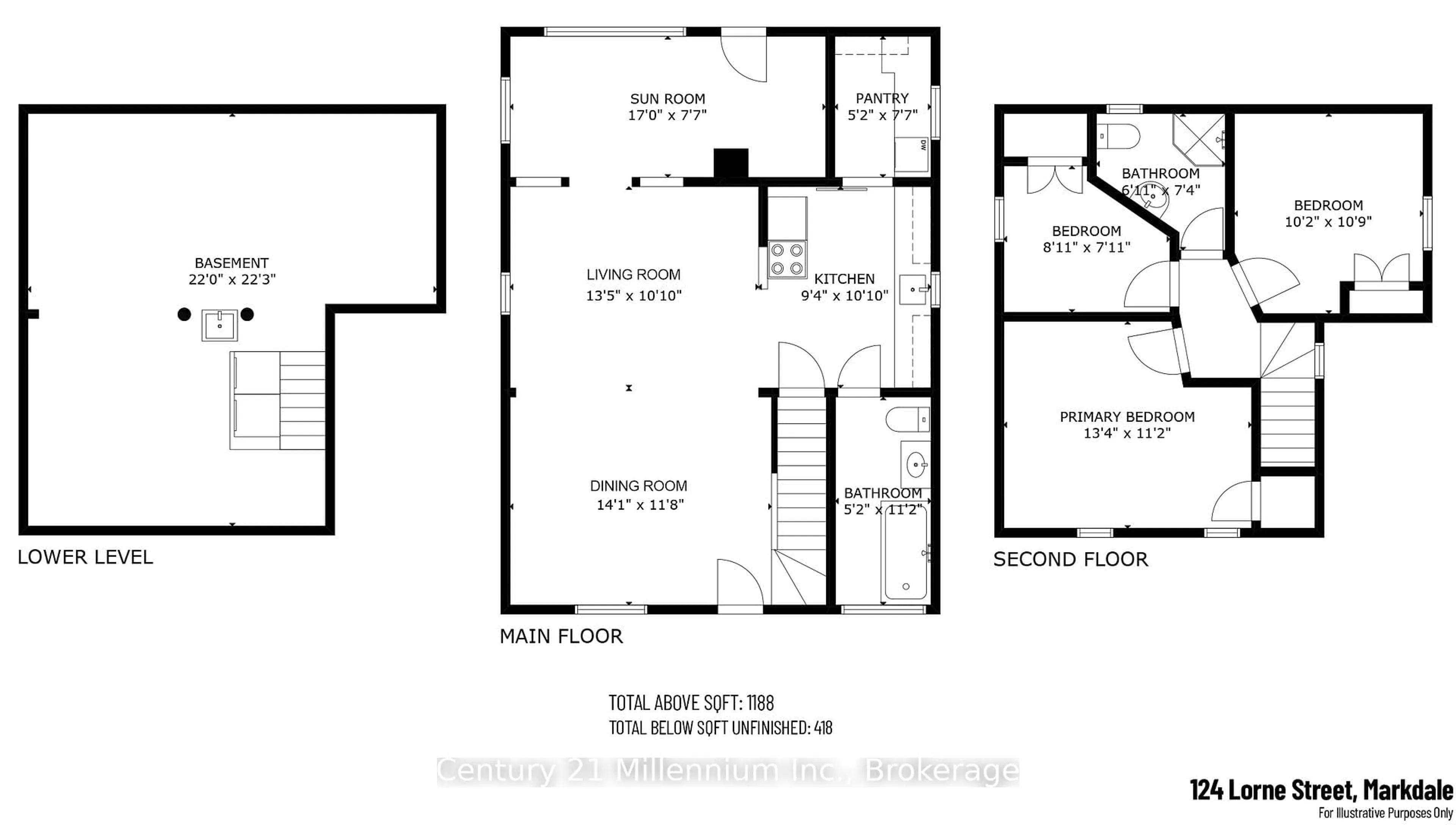 Floor plan for 124 Lorne St, Grey Highlands Ontario N0C 1H0