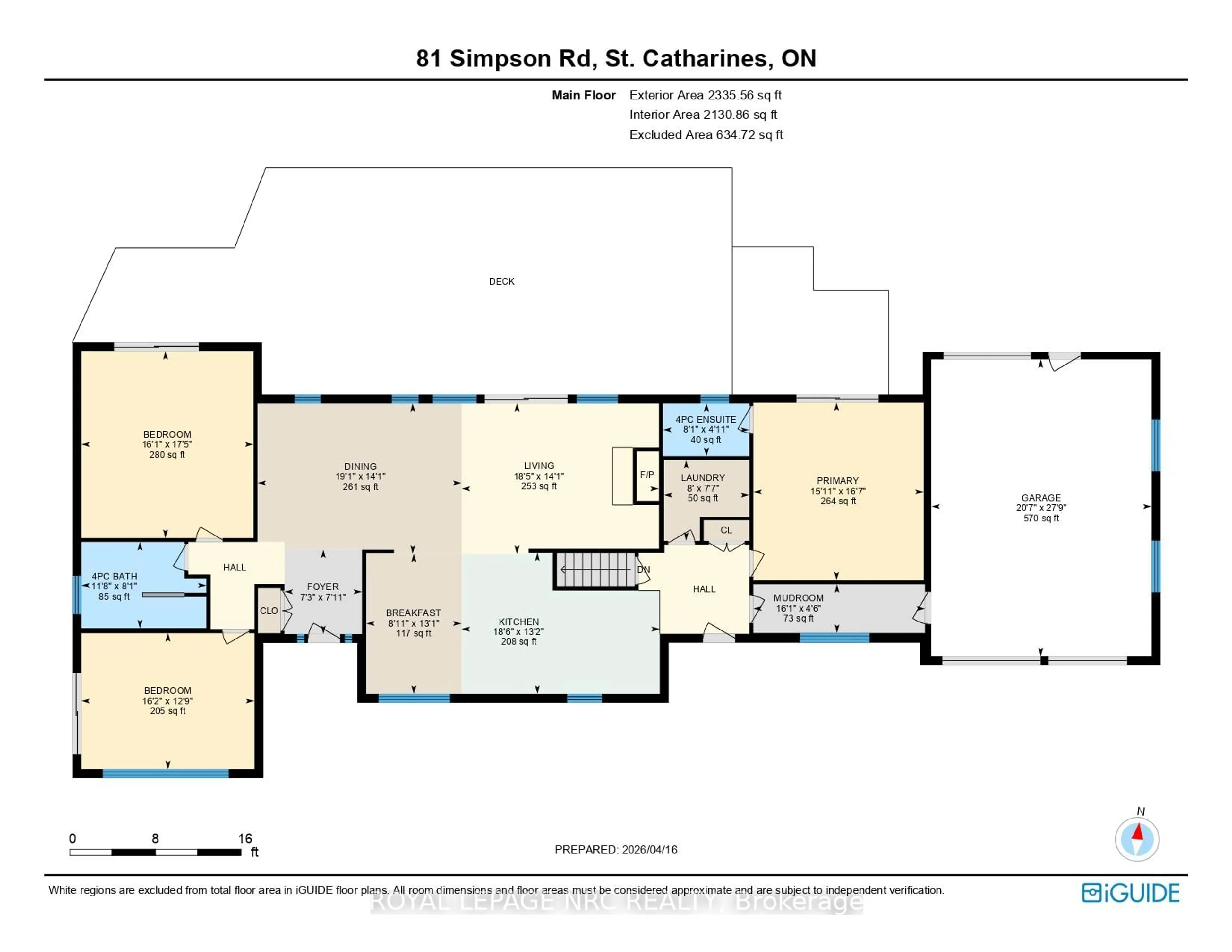 Floor plan for 81 Simpson Rd, St. Catharines Ontario L2N 3Z5