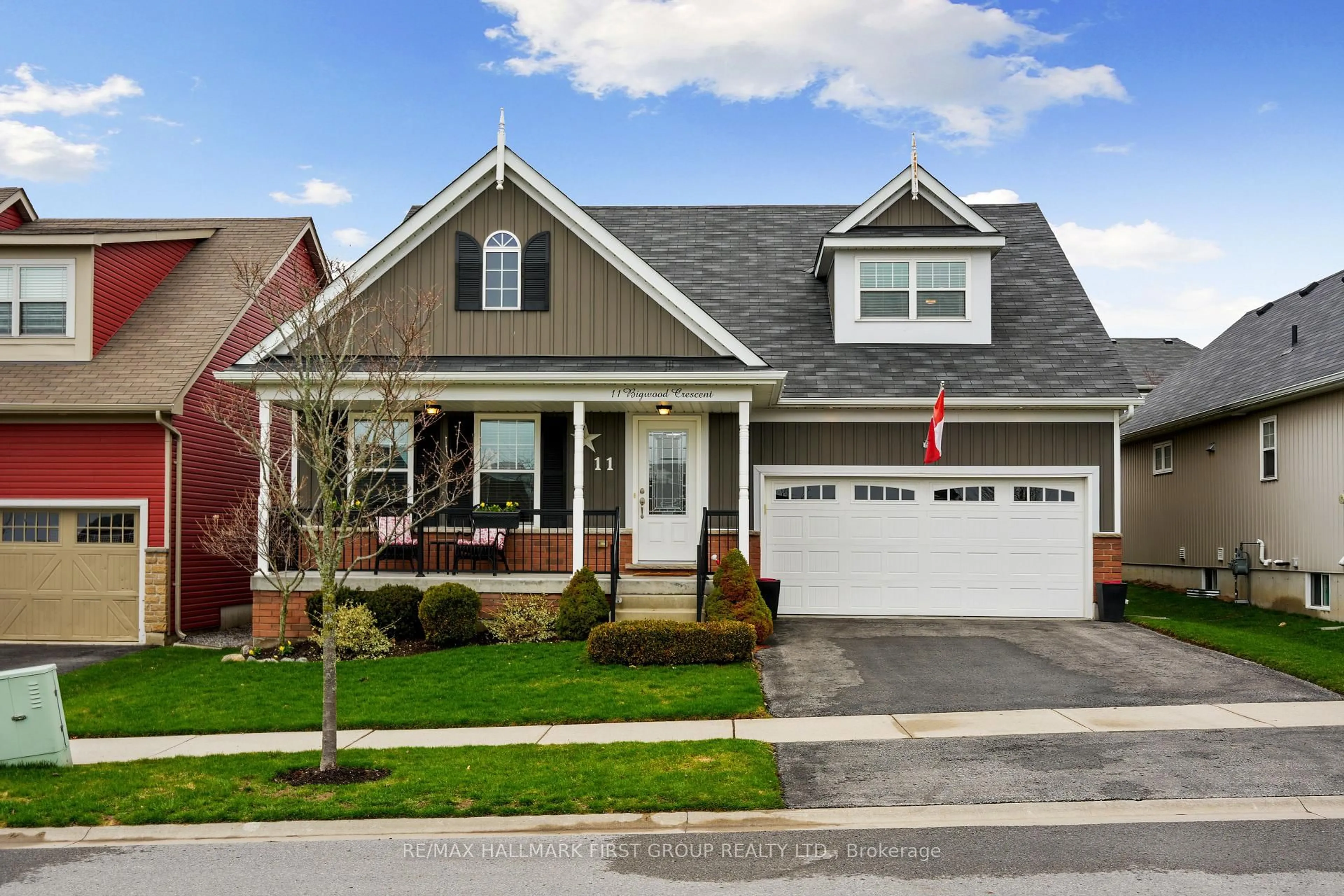 Home with brick exterior material, street for 11 Bigwood Cres, Port Hope Ontario L1A 0A4