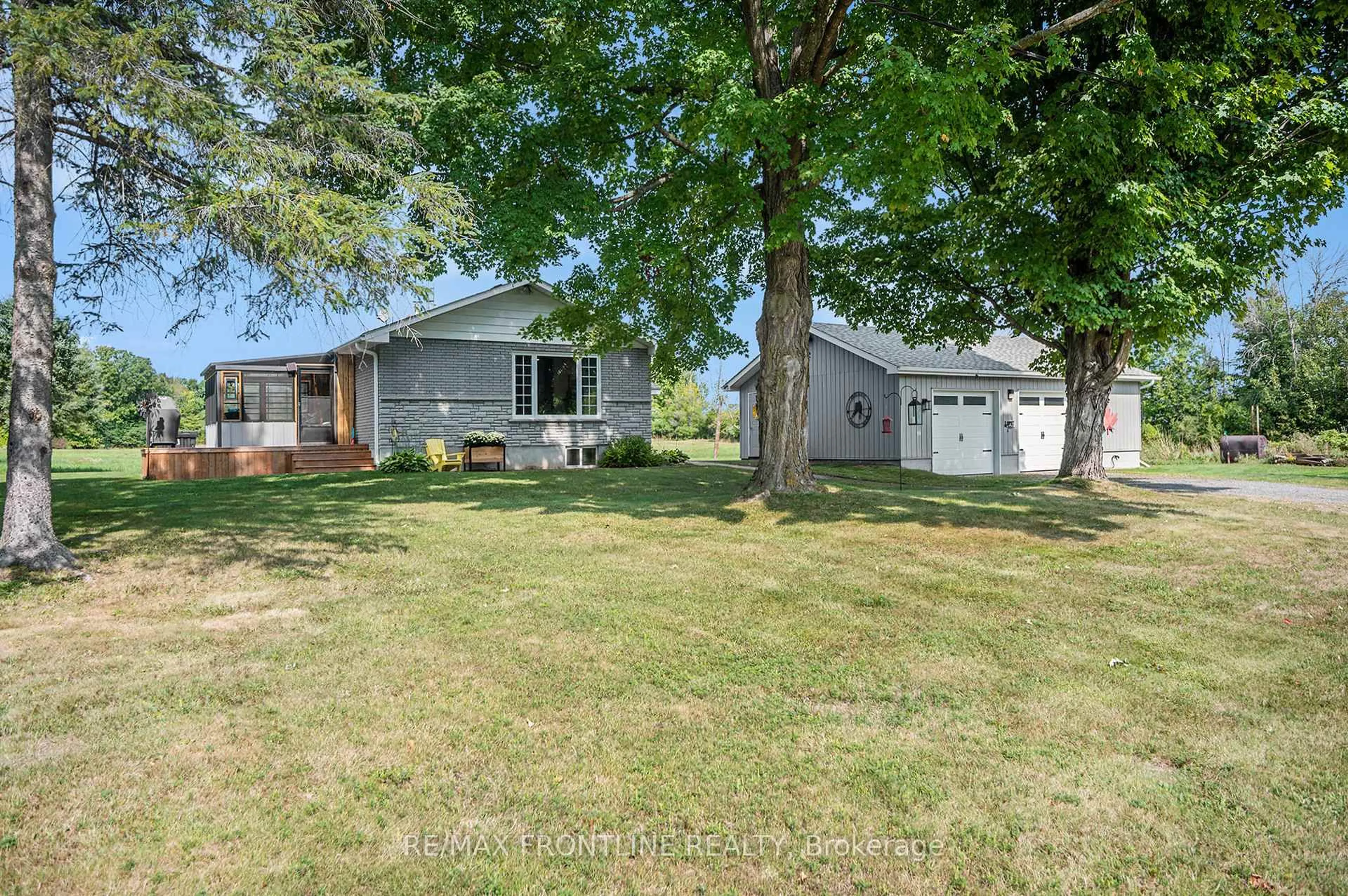 A pic from outside/outdoor area/front of a property/back of a property/a pic from drone, unknown for 240 UPPER SCOTCH LINE Rd, Perth Ontario K7H 3C5