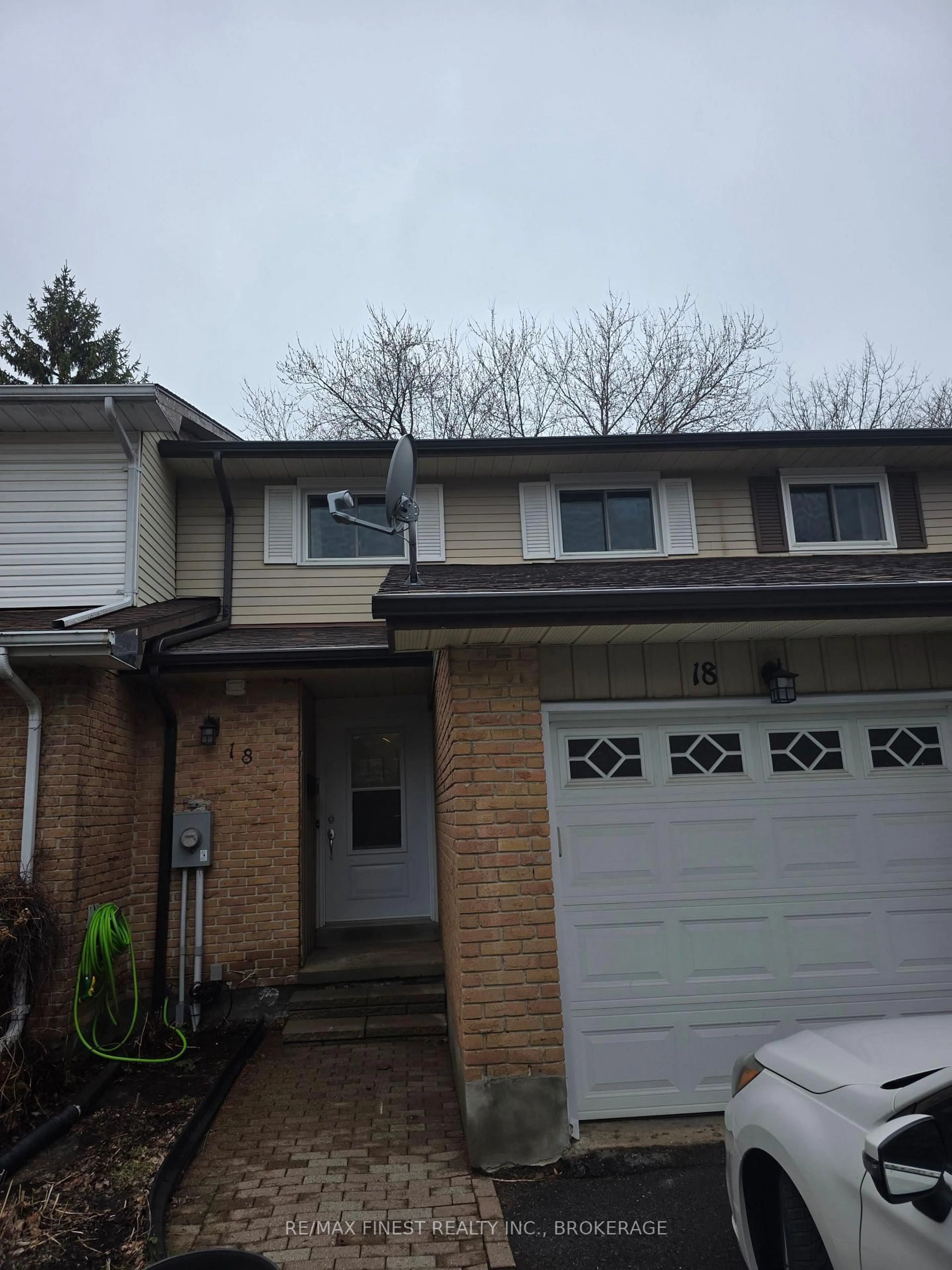 Home with vinyl exterior material, street for 18 Windfield Cres, Kingston Ontario K7K 6G2