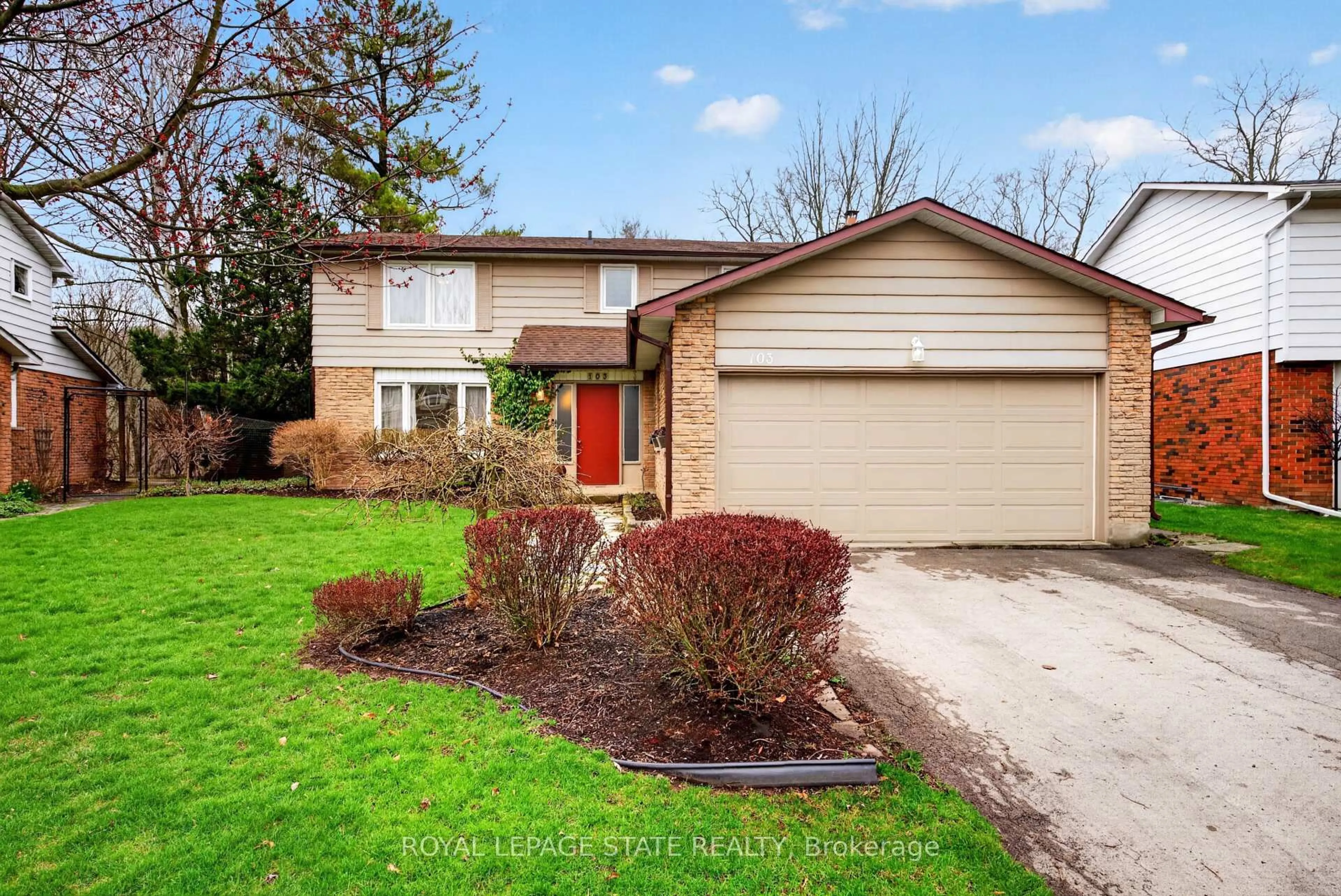 Home with brick exterior material, street for 103 Turnbull Rd, Hamilton Ontario L9H 5R9