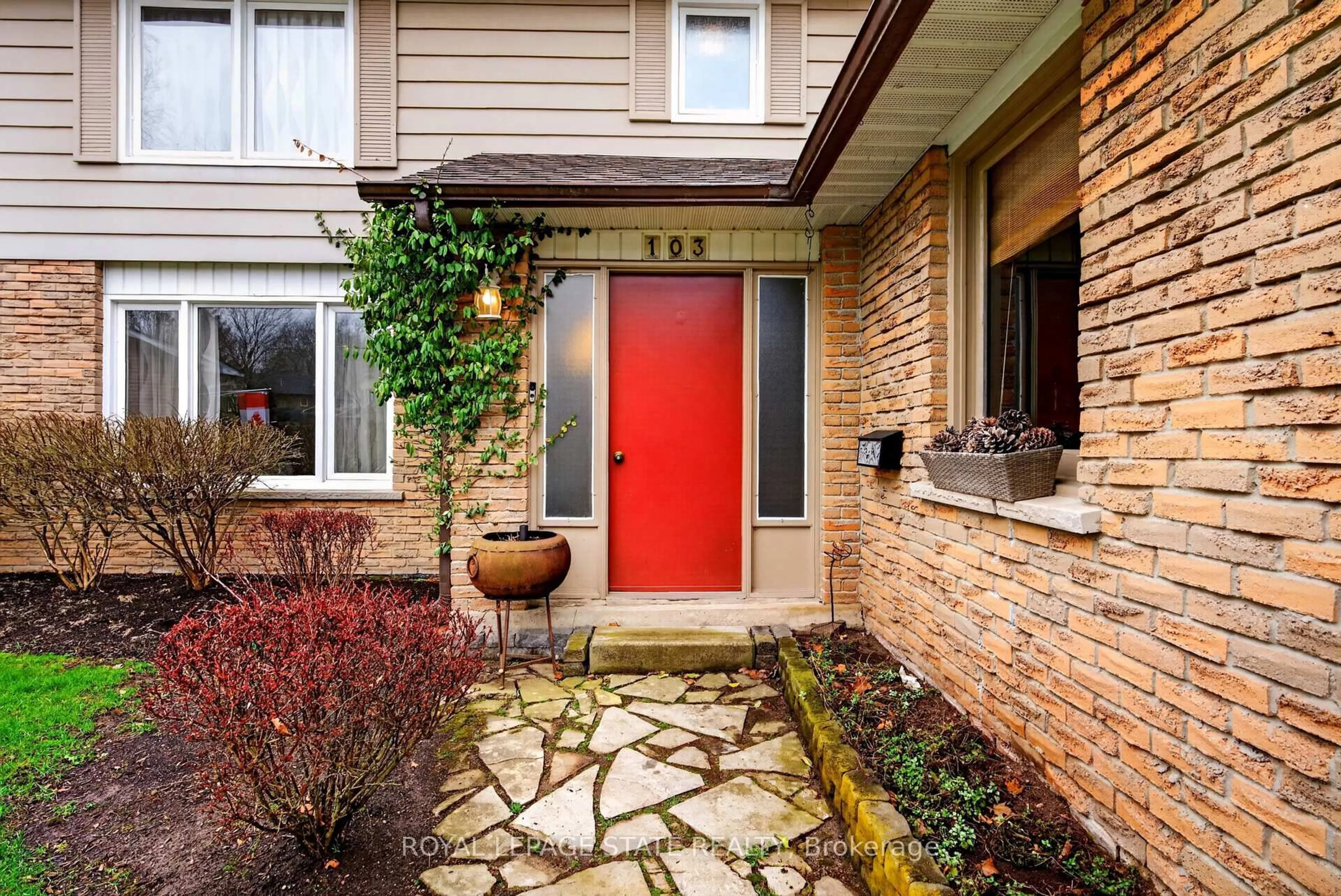 Home with brick exterior material, street for 103 Turnbull Rd, Hamilton Ontario L9H 5R9