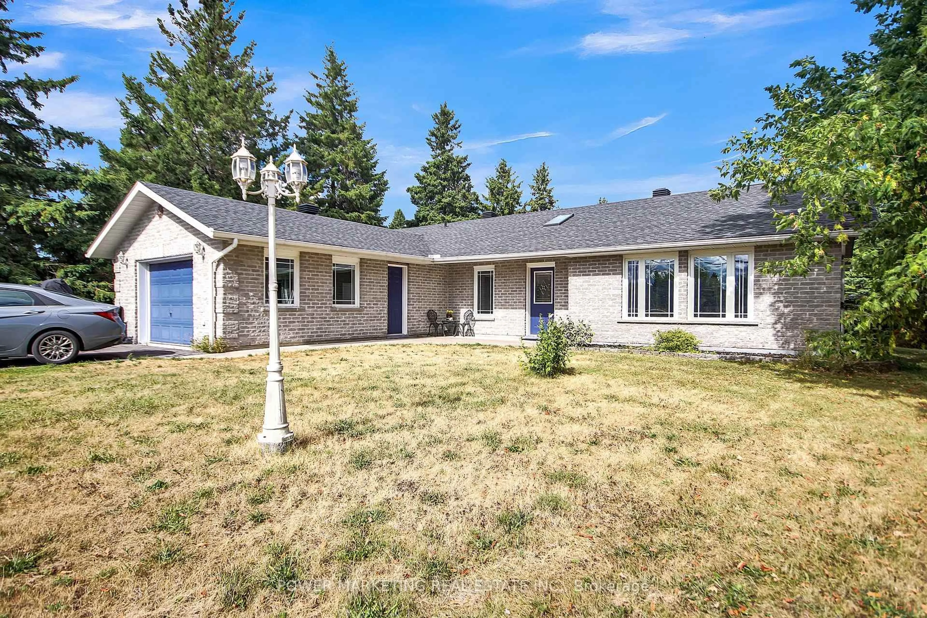 Home with vinyl exterior material, street for 1441 STAGECOACH Rd, Greely Ontario K4P 1G4