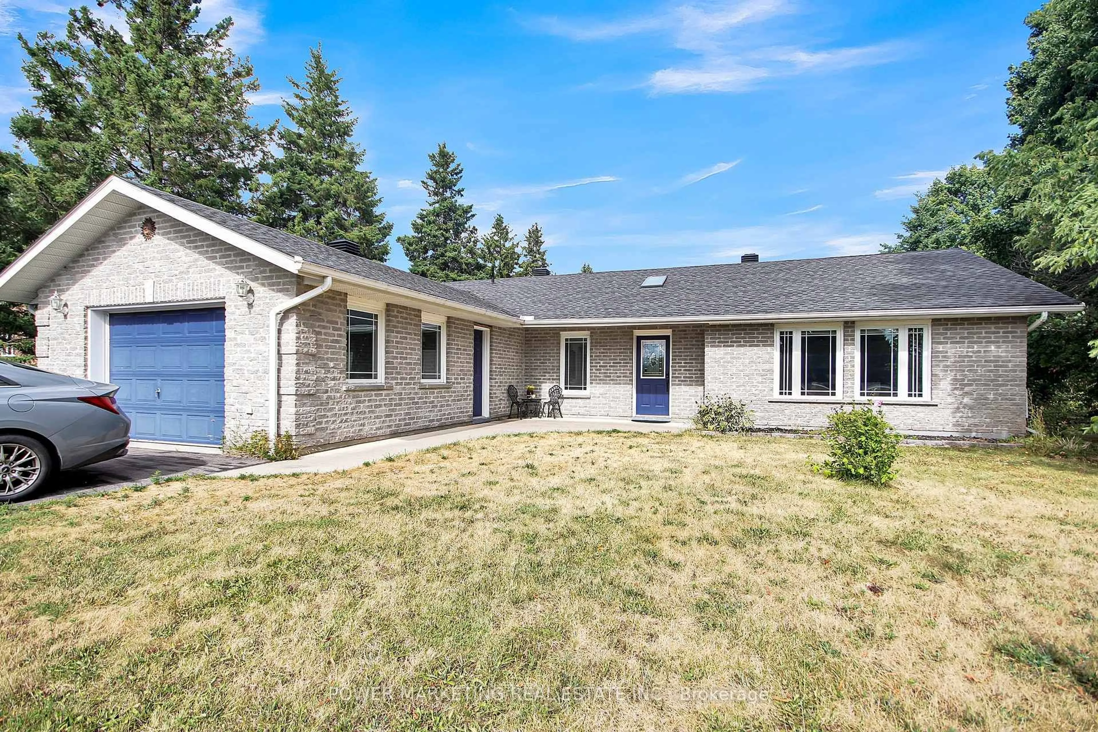 Home with vinyl exterior material, street for 1441 STAGECOACH Rd, Greely Ontario K4P 1G4