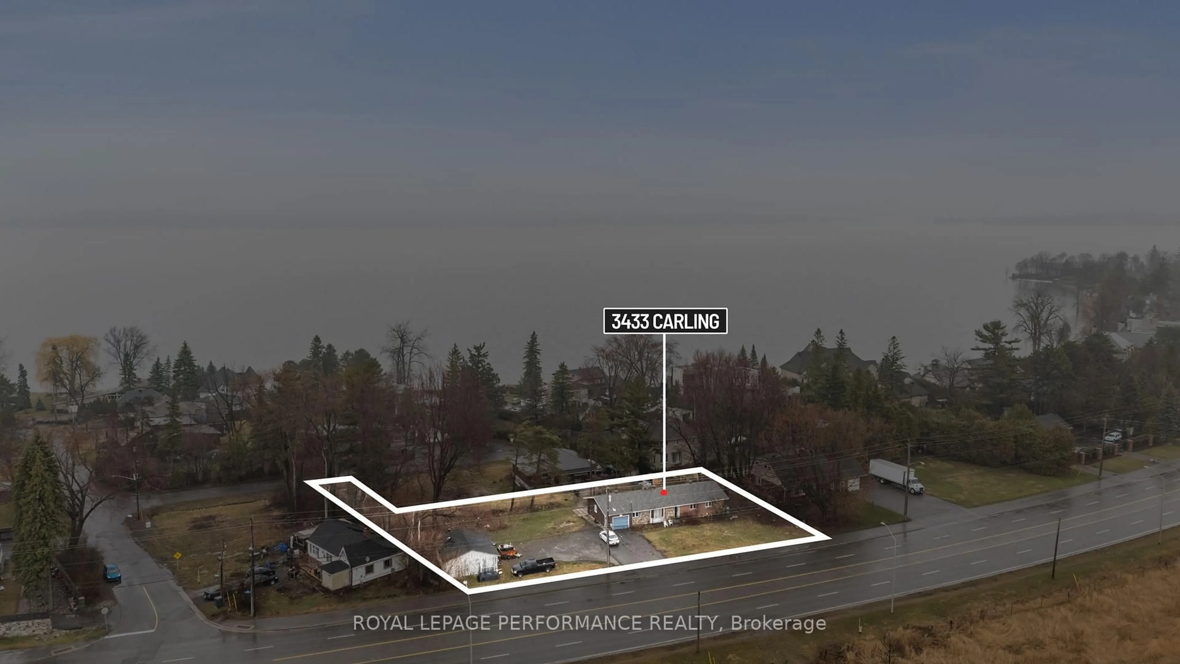 A pic from outside/outdoor area/front of a property/back of a property/a pic from drone, water/lake/river/ocean view for 3433 Carling Ave, Ottawa Ontario K2H 7V5