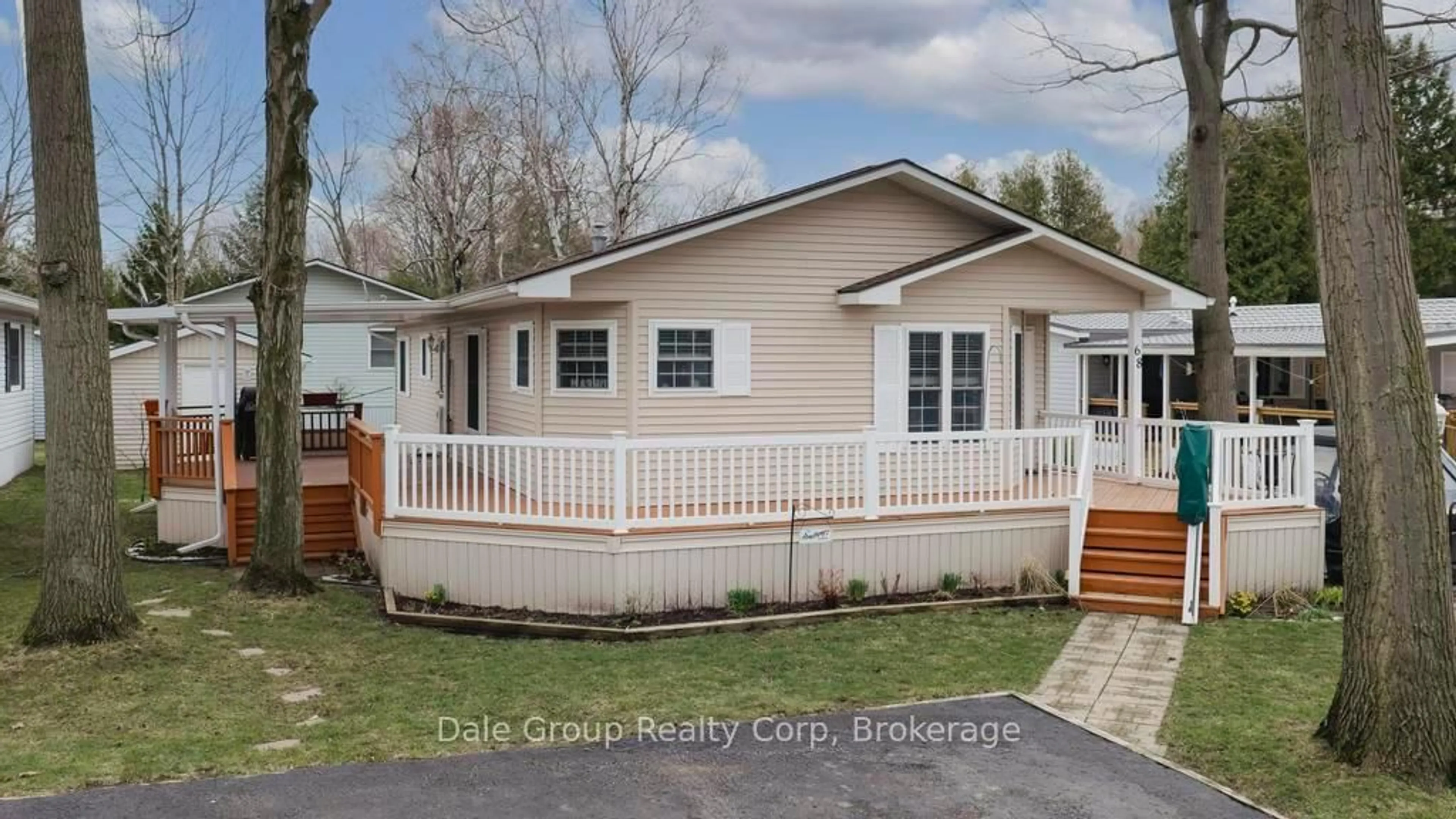 Home with vinyl exterior material, street for 68 Cherokee Lane, Ashfield-Colborne-Wawanosh Ontario N7A 3Y2