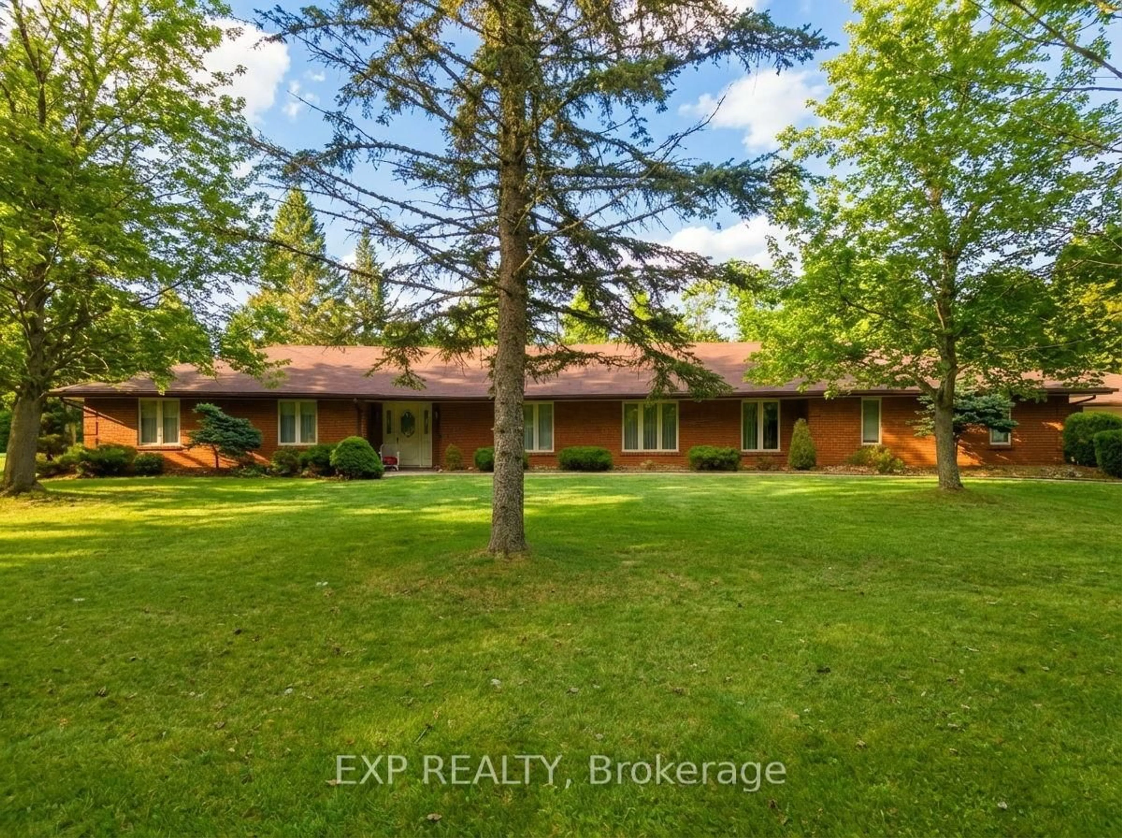 A pic from outside/outdoor area/front of a property/back of a property/a pic from drone, forest/trees view for 5163 County Rd. 45, Hamilton Township Ontario K0K 1C0