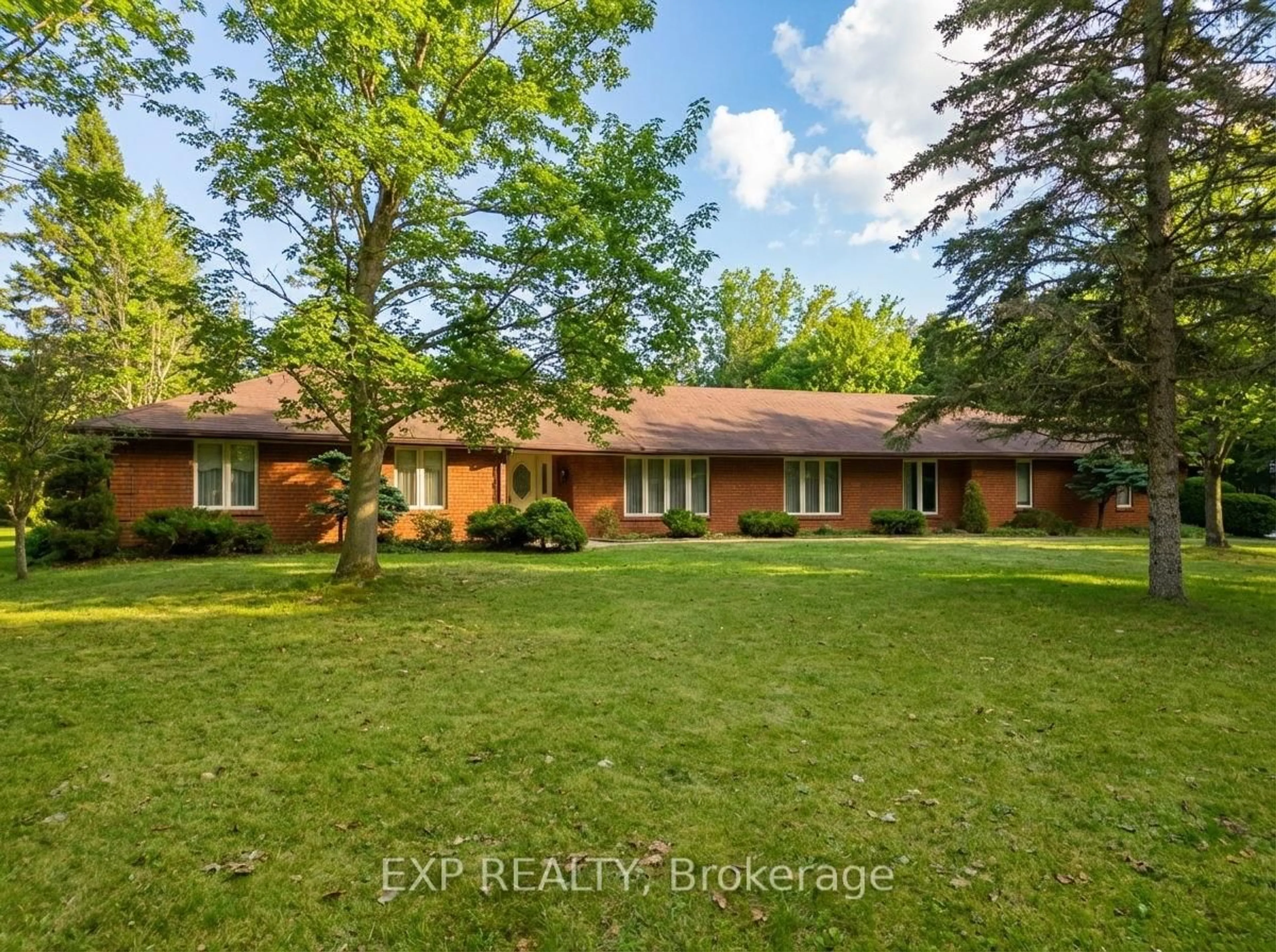 A pic from outside/outdoor area/front of a property/back of a property/a pic from drone, street for 5163 County Rd. 45, Hamilton Township Ontario K0K 1C0