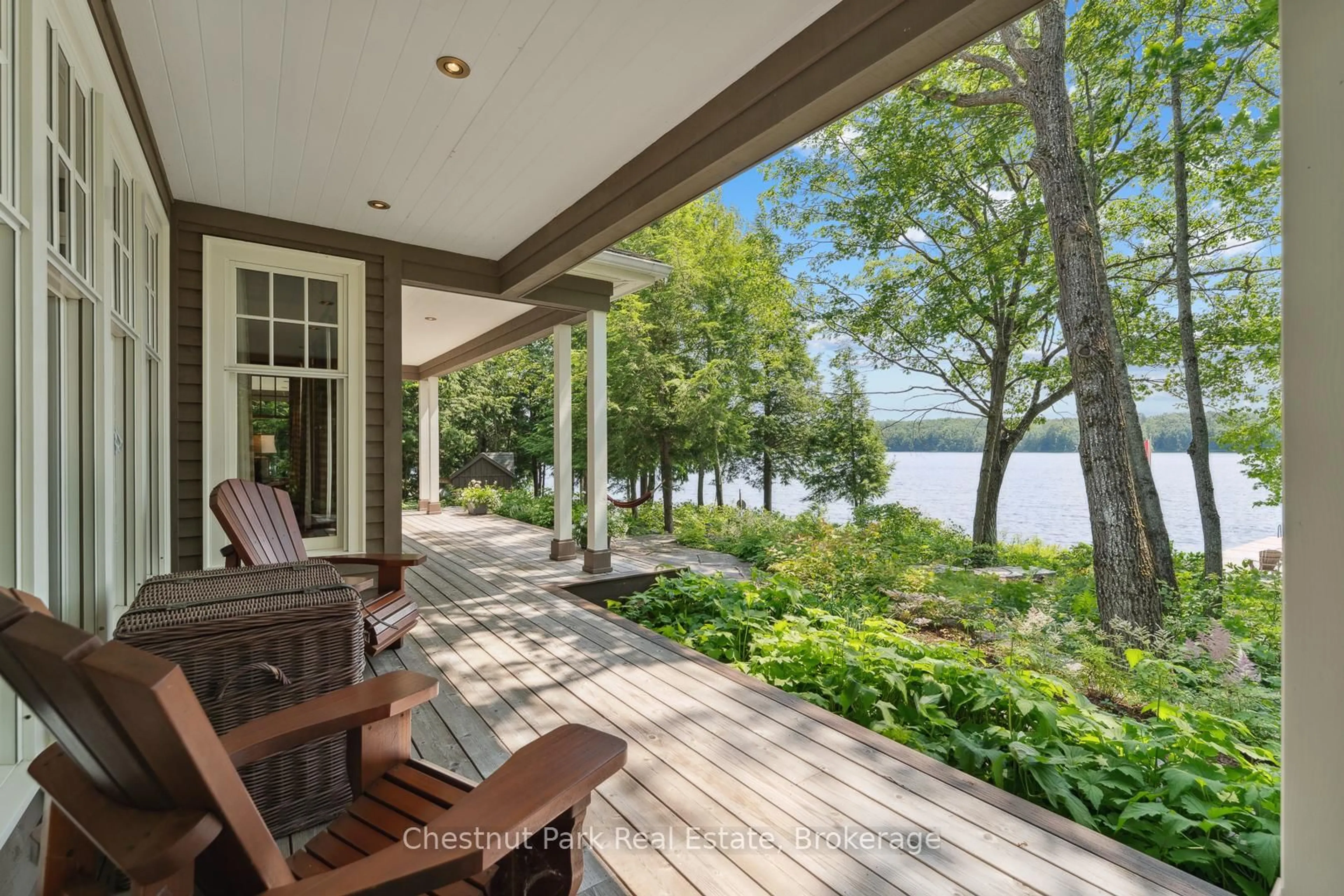 Patio, water/lake/river/ocean view for 4805 Muskoka 169 Rd #Unit #17, Muskoka Lakes Ontario P0B 1H0