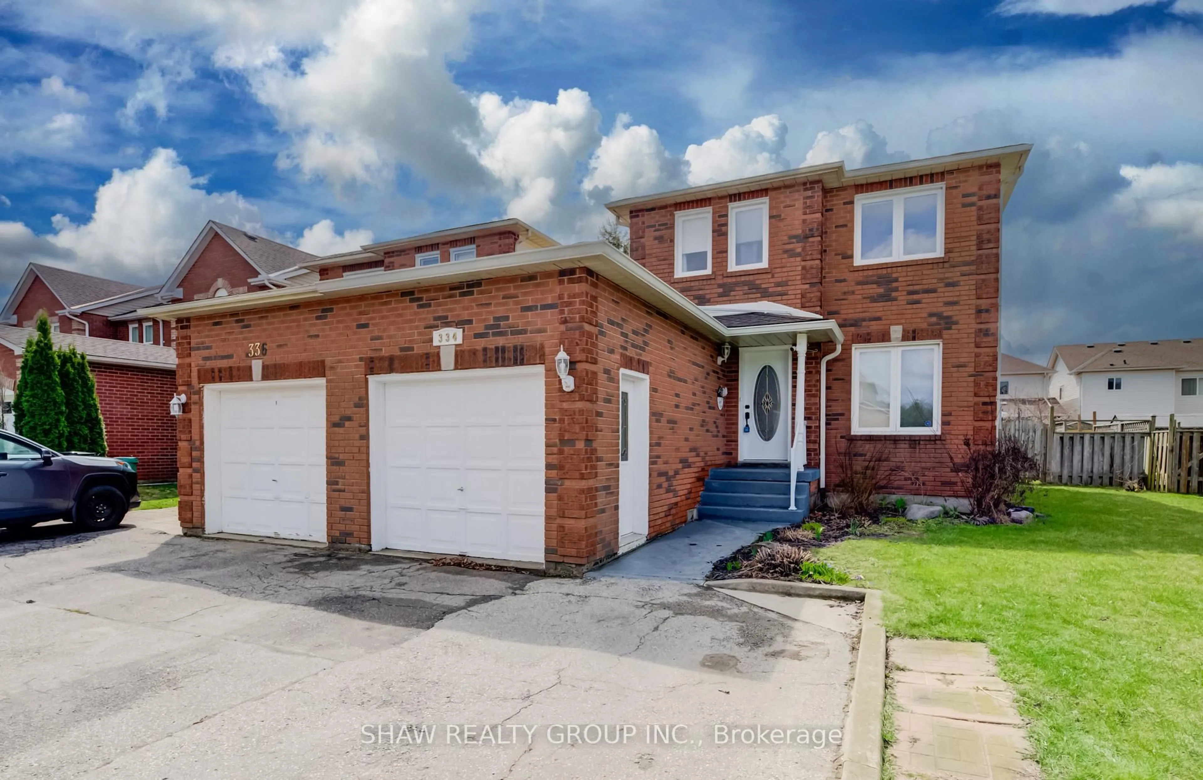 Home with brick exterior material, street for 334 Christopher Dr, Cambridge Ontario N1P 1B9
