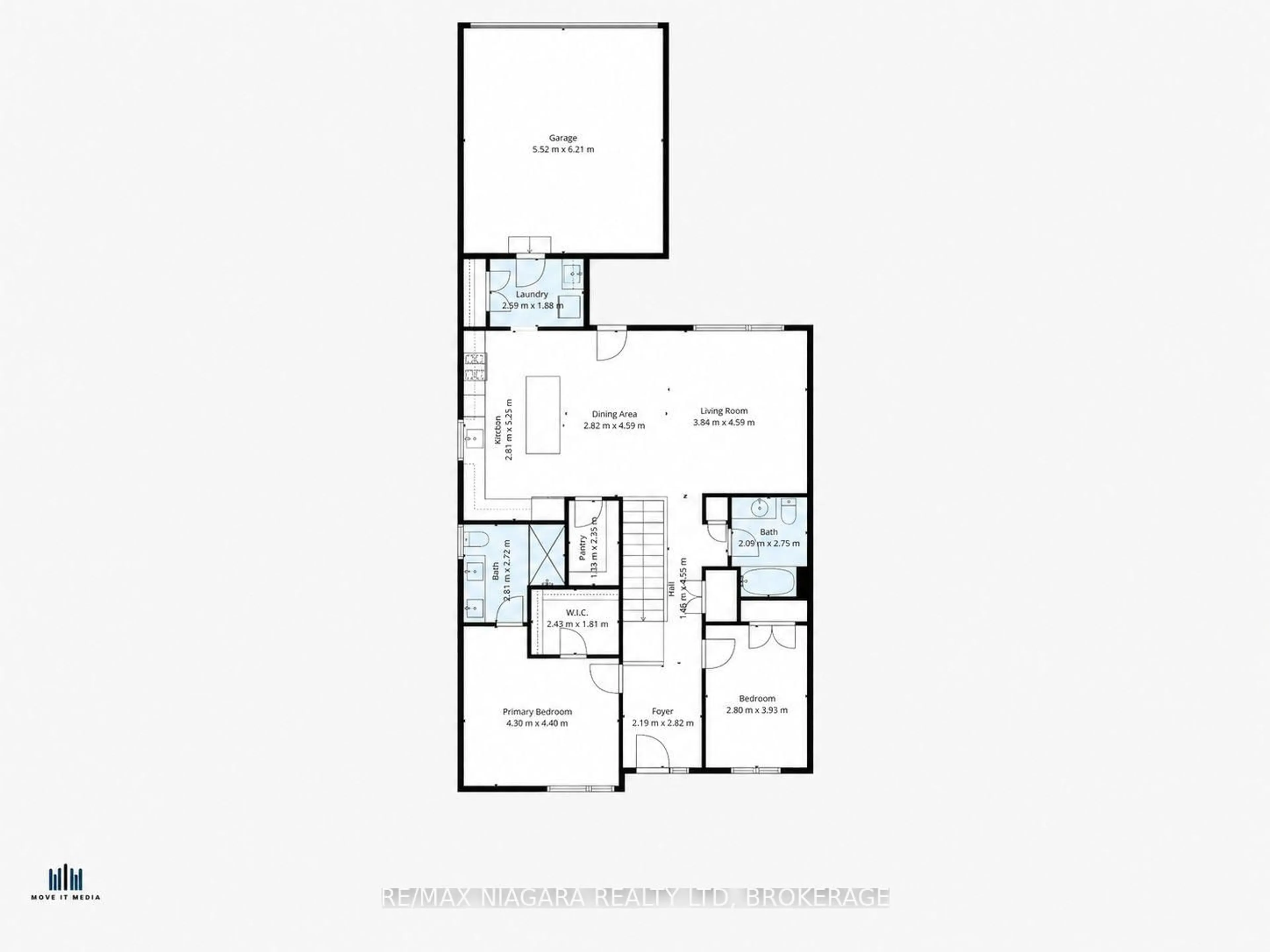 Floor plan for 16 Accursi Cres, Pelham Ontario L0S 1E2