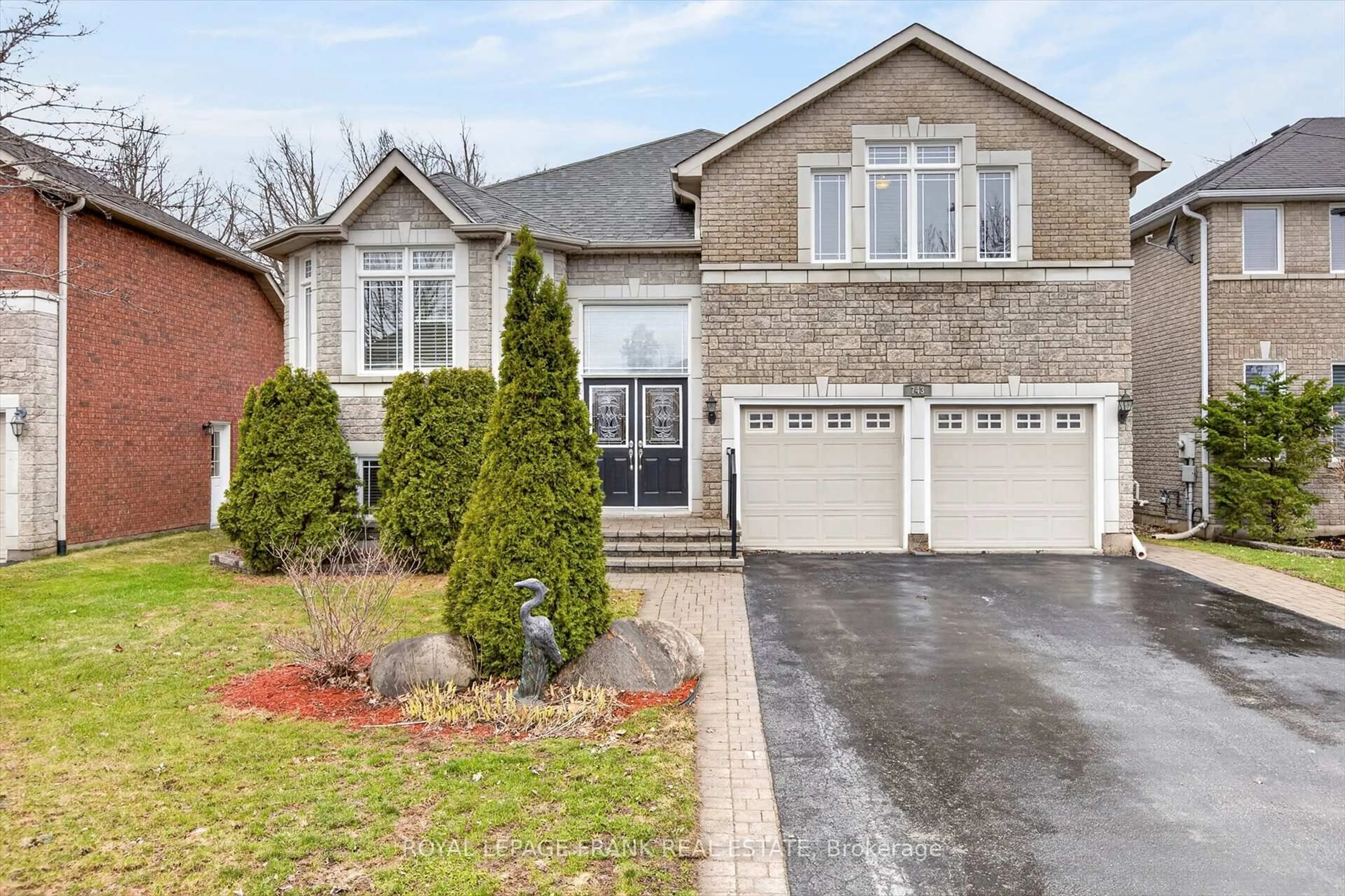 Home with brick exterior material, street for 743 Fortye Dr, Peterborough Ontario K9K 2G4