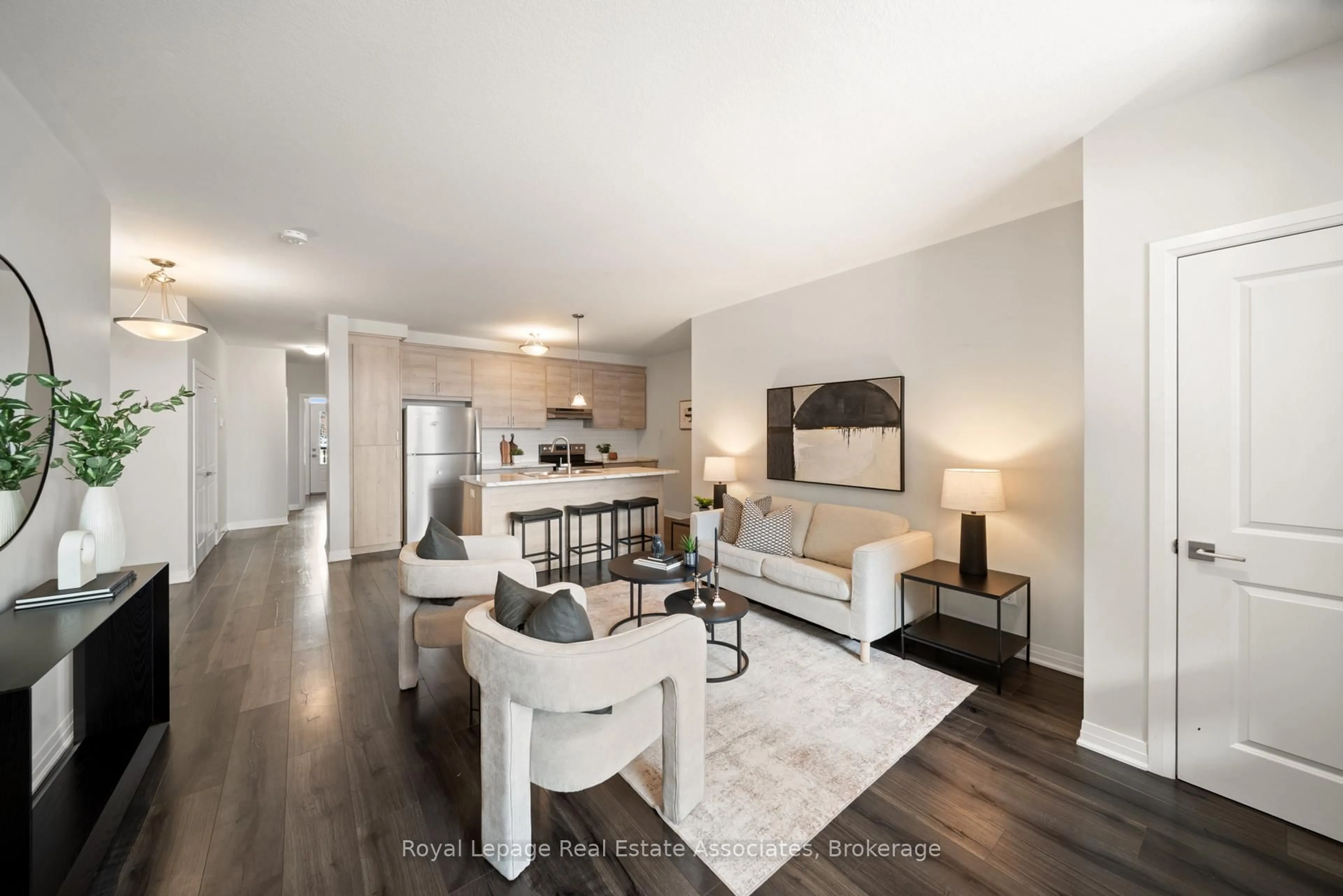 Living room with furniture, unknown for 155 Thomas Slee Dr #2G, Kitchener Ontario N2P 2X5