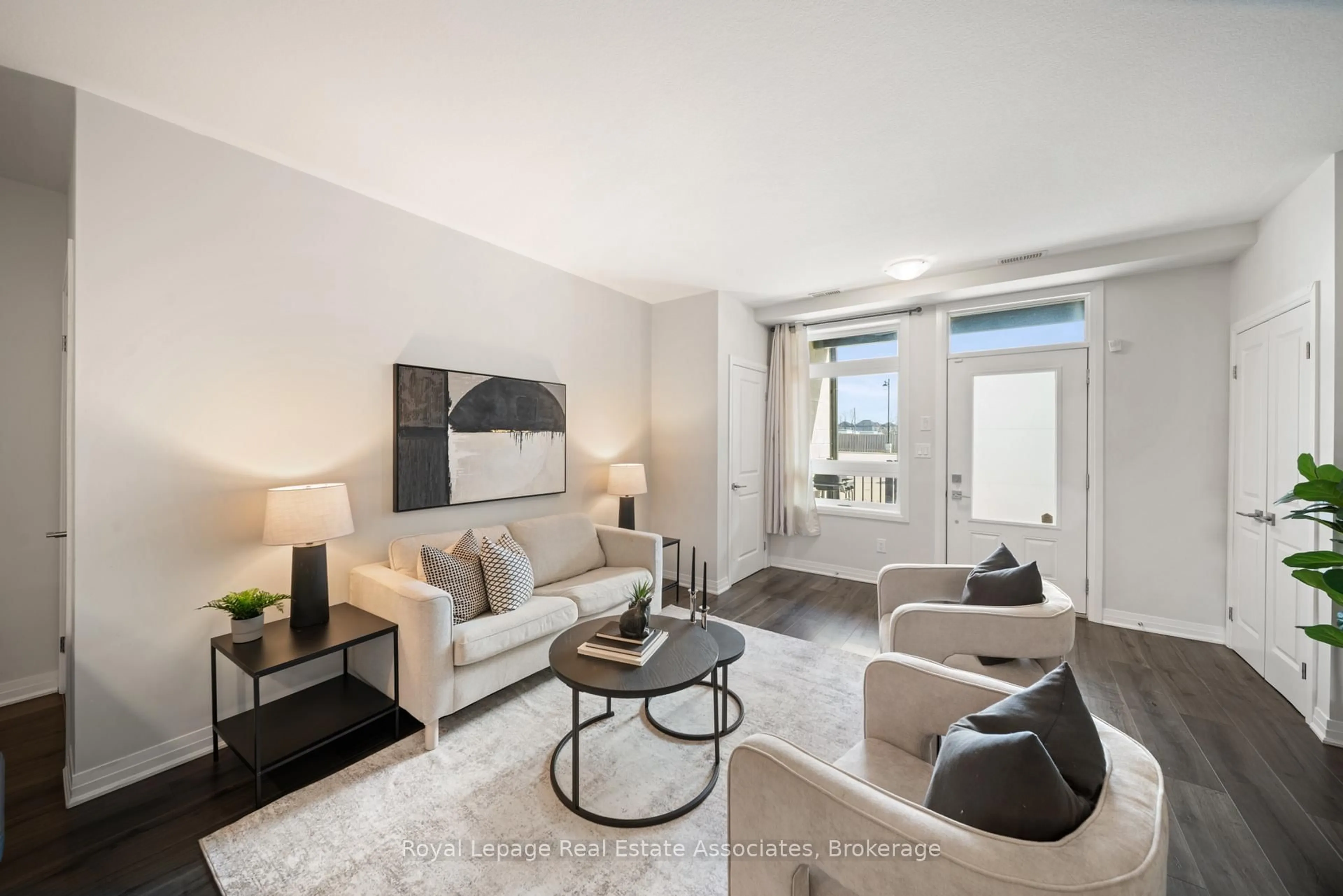 Living room with furniture, unknown for 155 Thomas Slee Dr #2G, Kitchener Ontario N2P 2X5