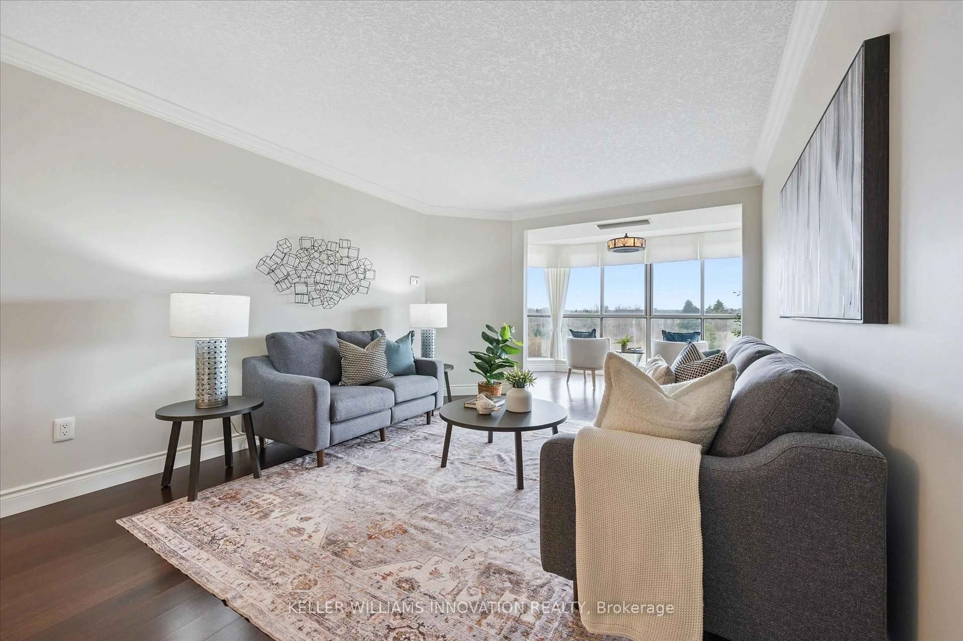 Living room with furniture, unknown for 265 Westcourt Pl #1010, Waterloo Ontario N2L 6E4