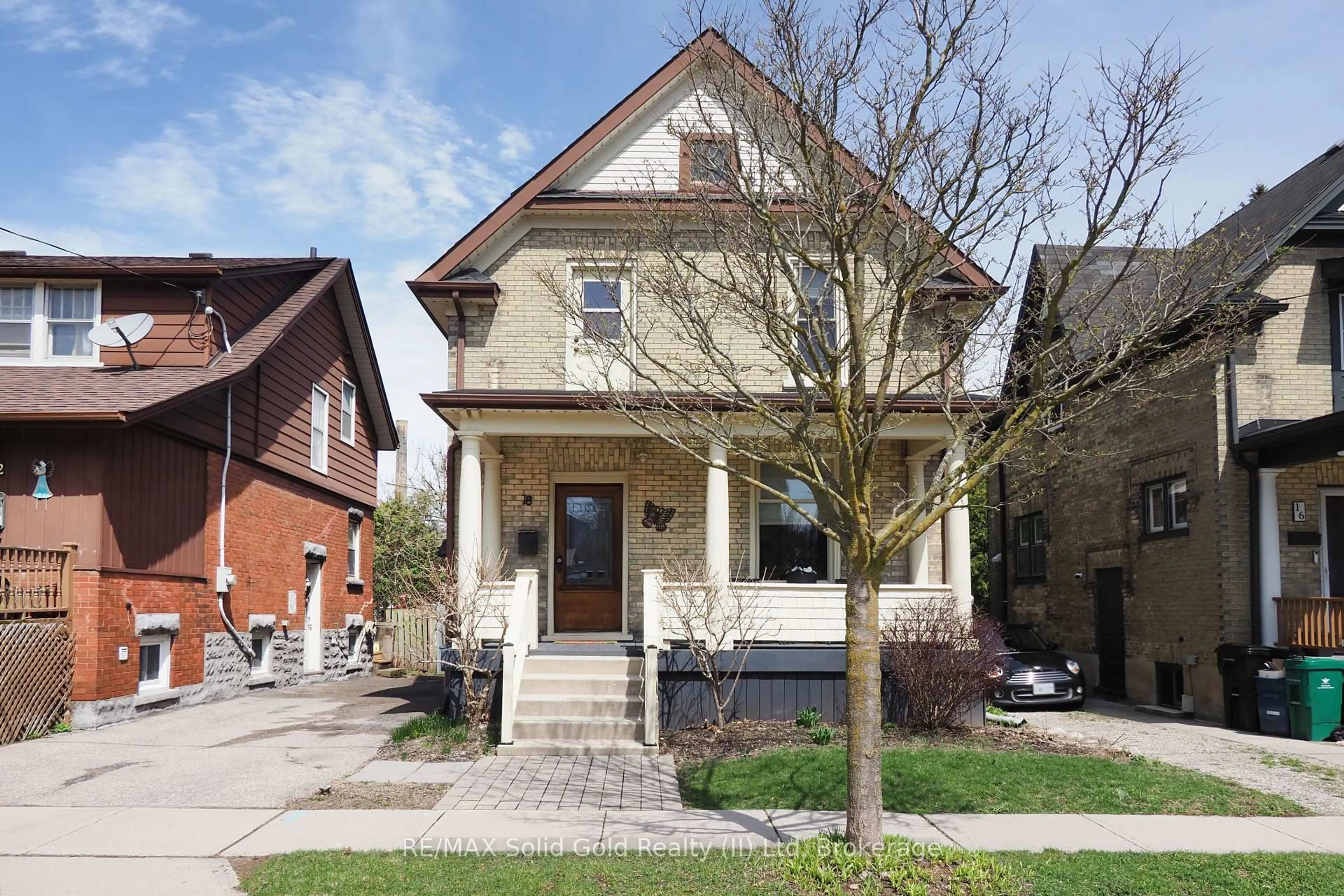 Home with brick exterior material, street for 18 Theresa St, Kitchener Ontario N2G 1M1