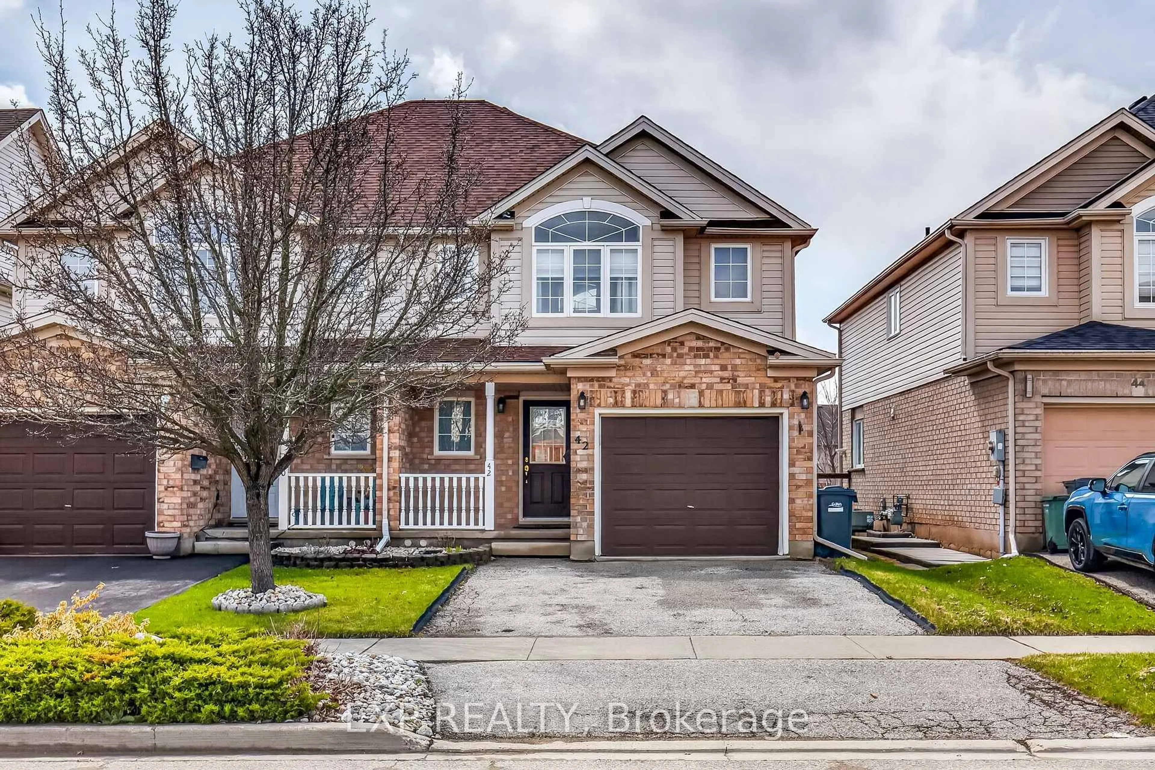 Home with brick exterior material, street for 42 Schiedel Dr, Guelph Ontario N1E 7M3
