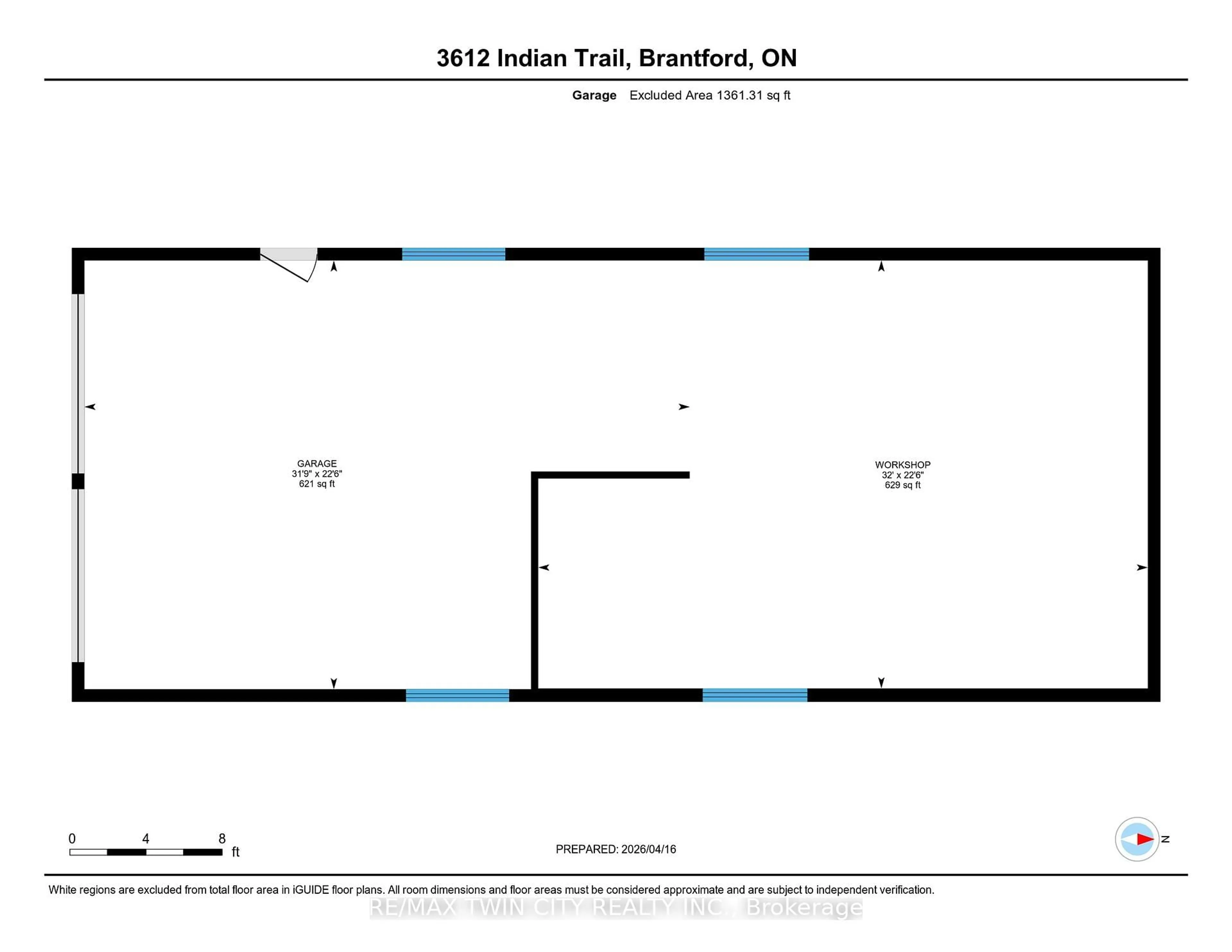 Floor plan for 3612 INDIAN Tr, Hamilton Ontario N3T 5M1