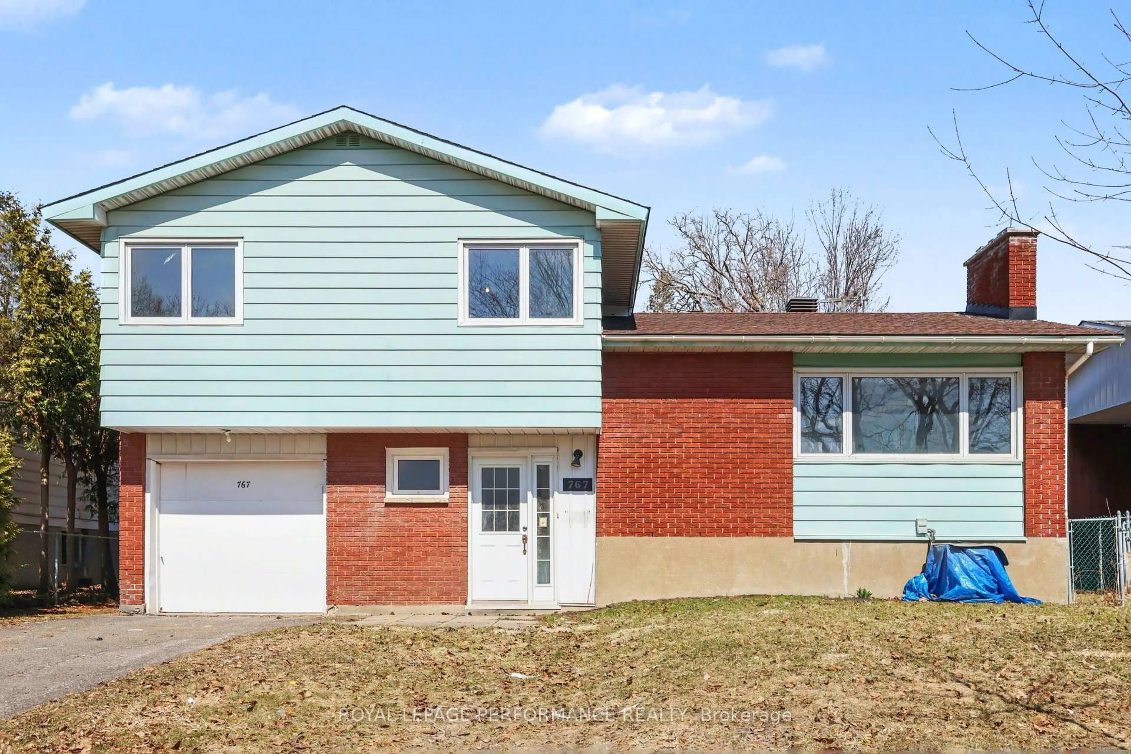 Home with brick exterior material, street for 767 Cross Ave, Ottawa Ontario K1G 3C9
