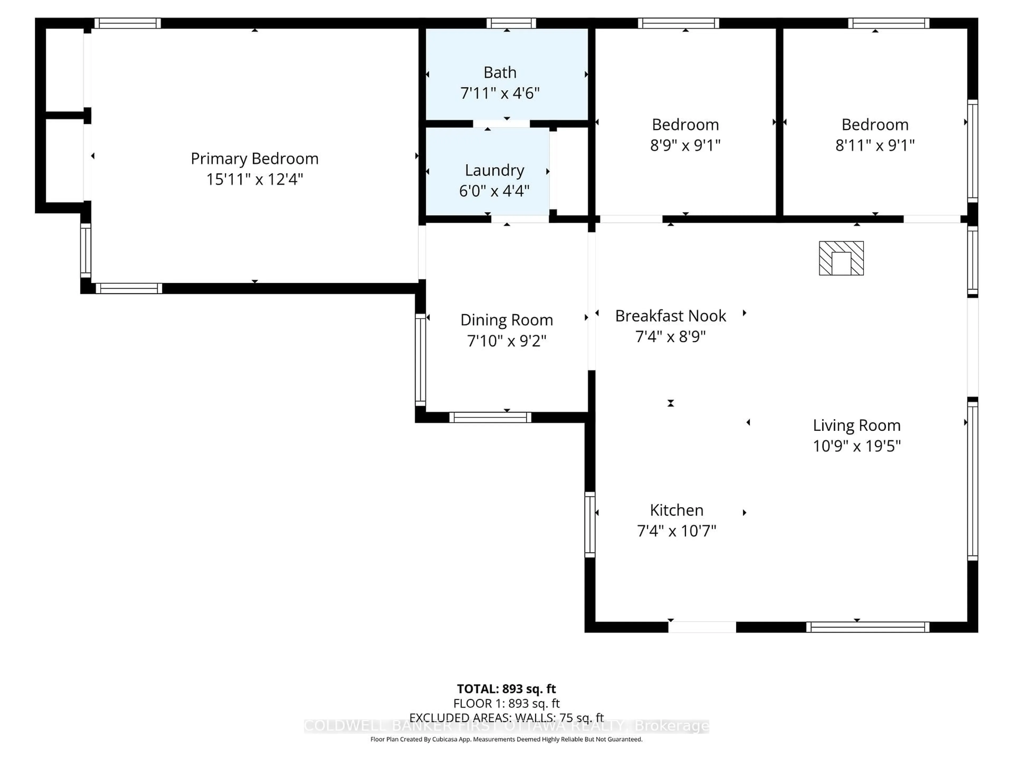 Floor plan for 334 Featherston Lane, Maberly Ontario K0H 2B0
